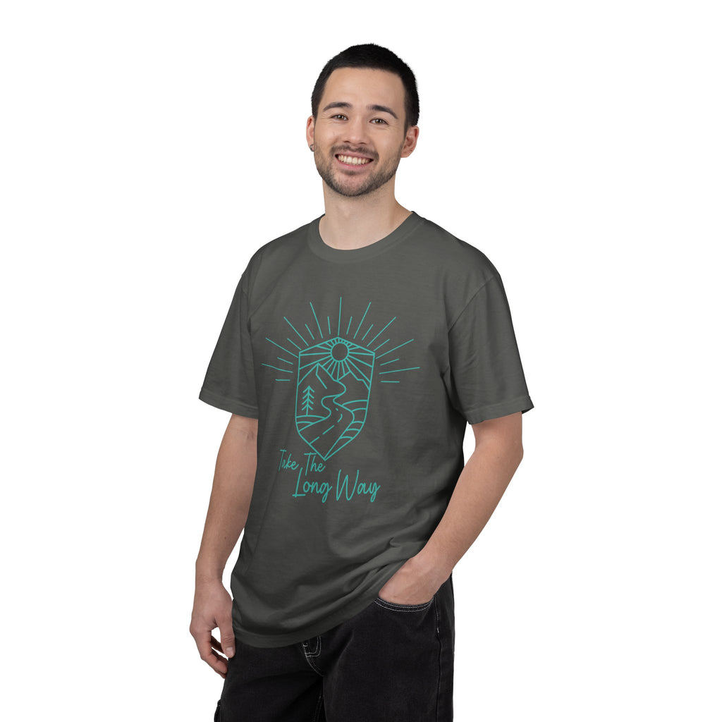 Take The Long Way Shirt- Scenic Route Road Trip Tee