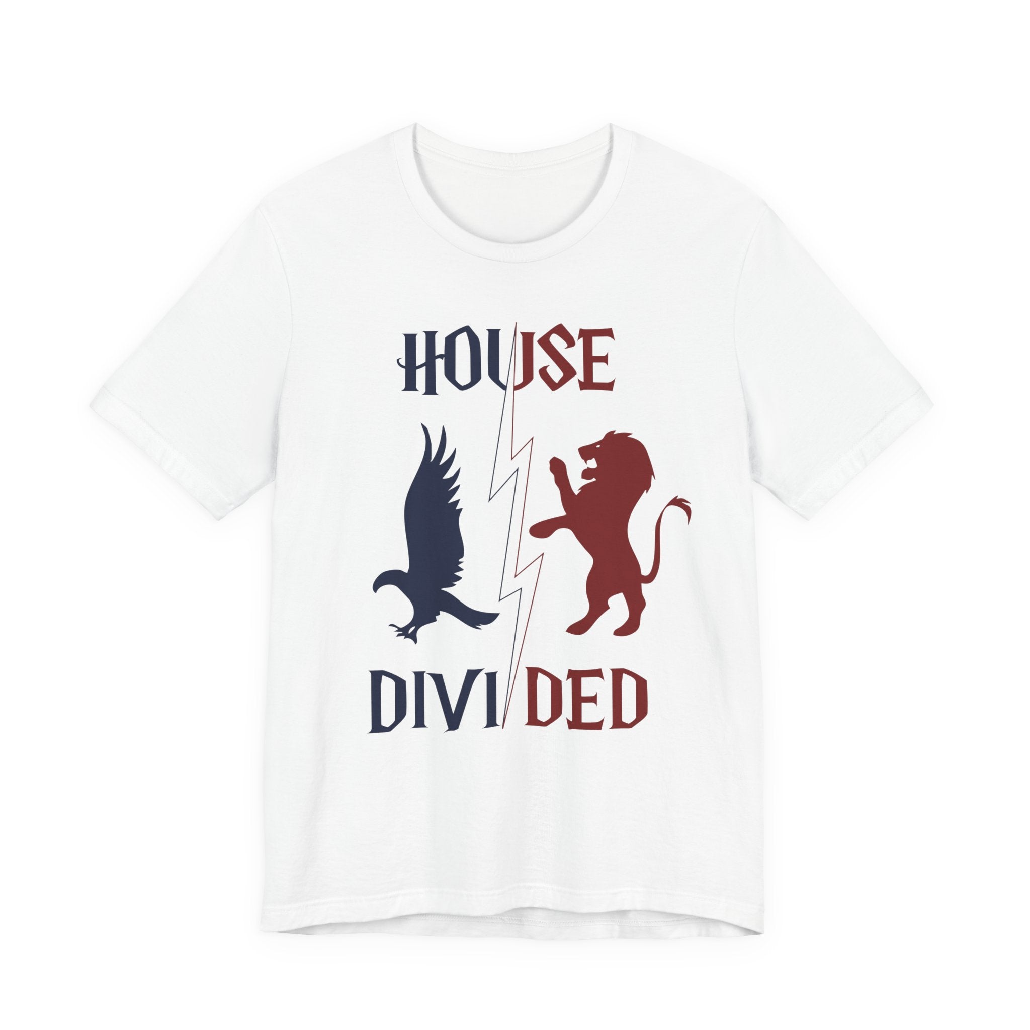 House Divided Rivalry Shirt- Lion + Raven Wizardcore Couple Tee