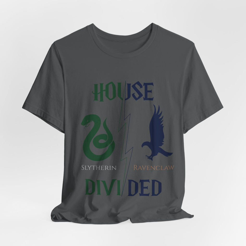 Slytherin Ravenclaw Shirt | House Divided Tee | Wizarding Couple Gift