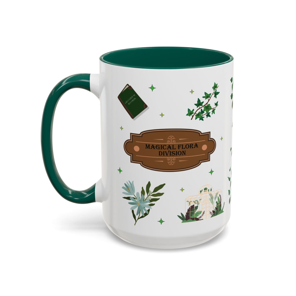 Bowtruckle Botanist Guild Mug- Magical Flora Division 15oz Fantasy Coffee Mug