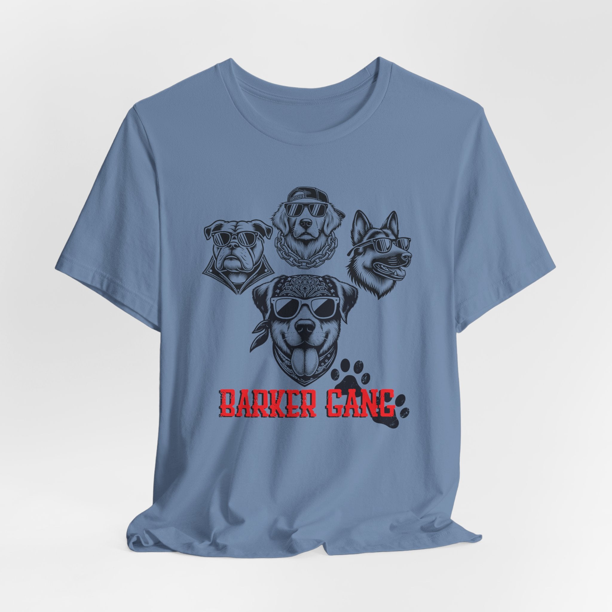 Barker Gang Shirt – Funny Dog Lover Biker Tee