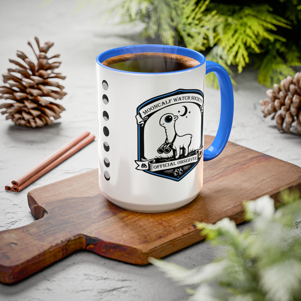 Mooncalf Watch Society Mug- Magical Creature Observer 15oz Coffee Mug
