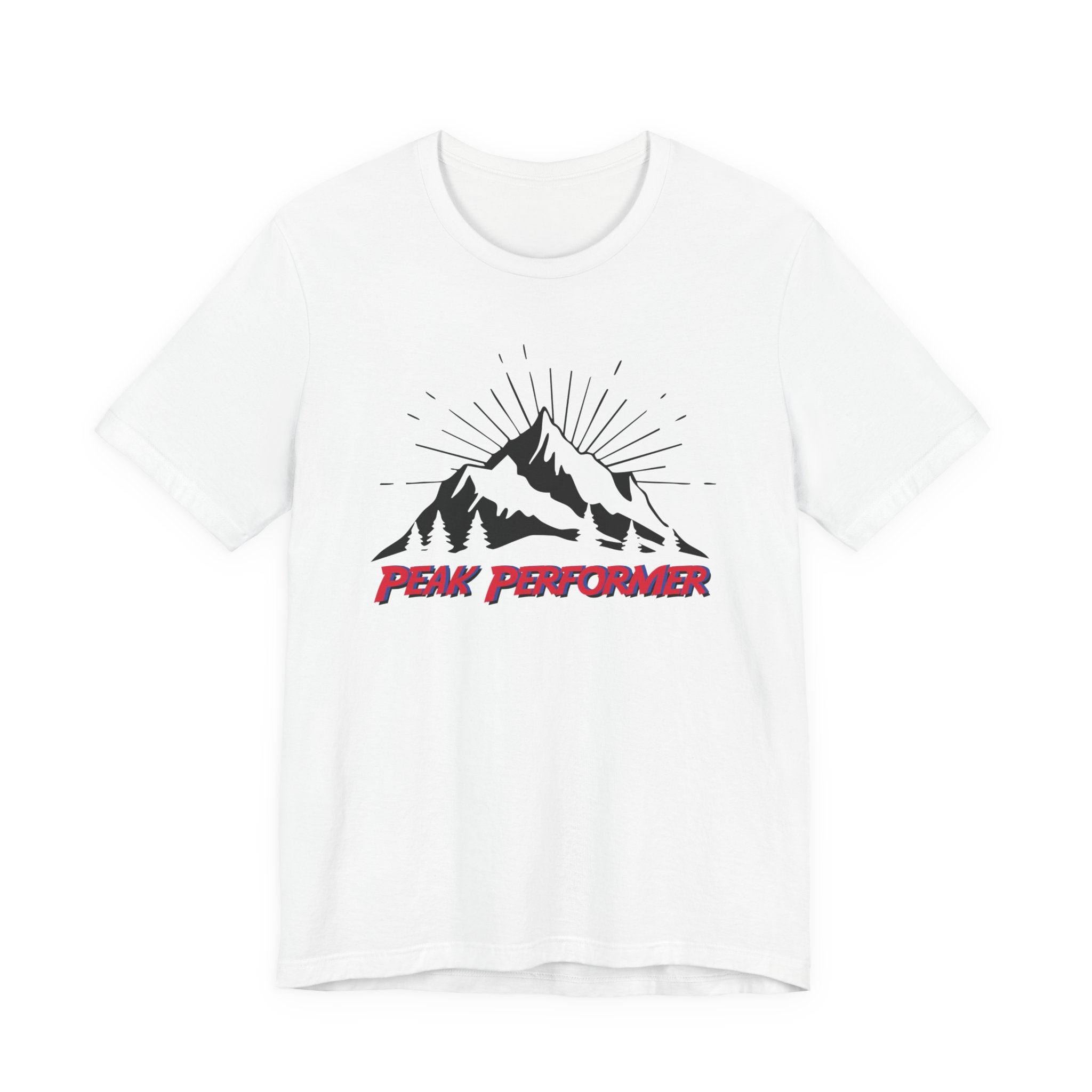 Peak Performer Hiking Tee- Mountain Adventure Shirt, Outdoor Lover Gift