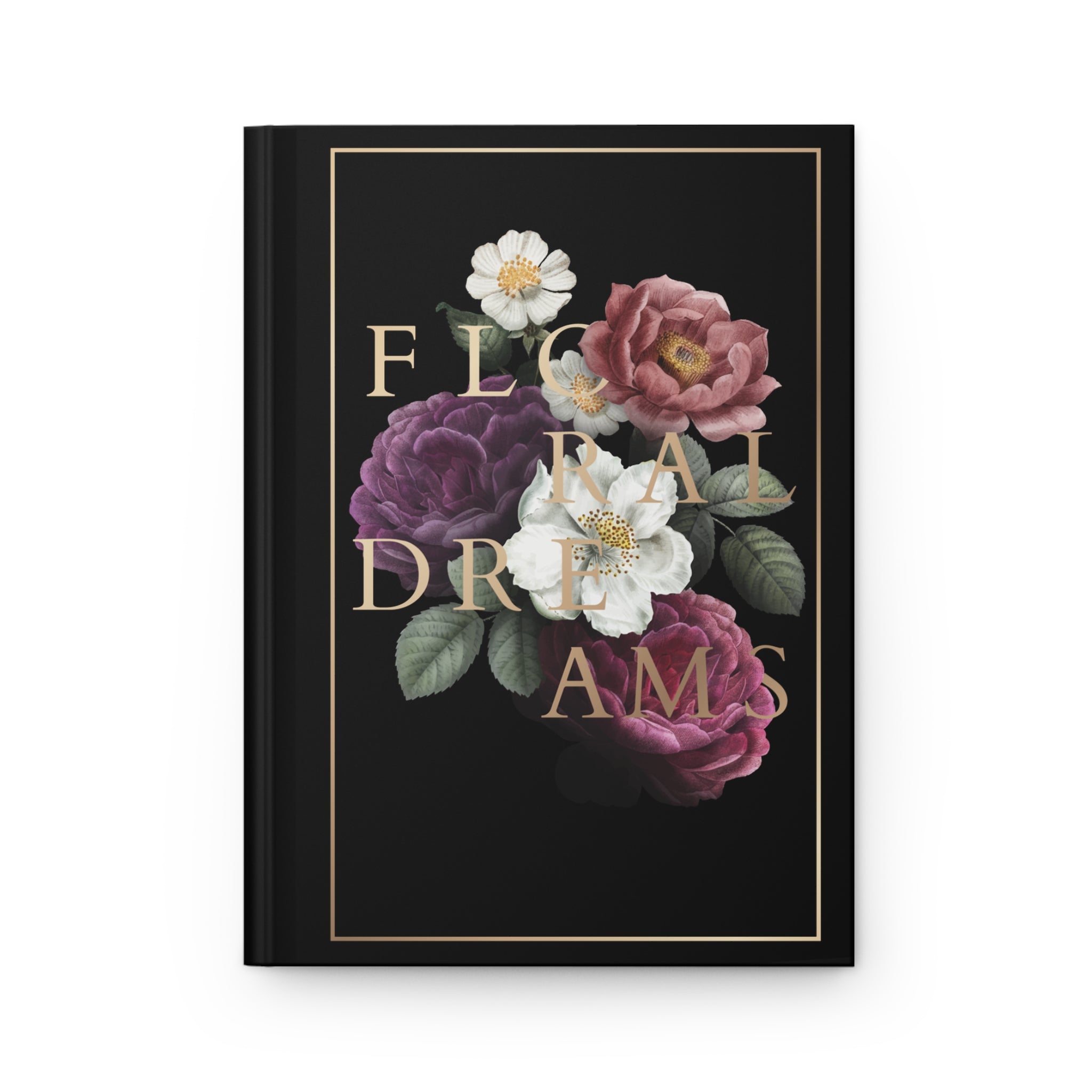 Floral Dreams Journal- Moody Peony Notebook