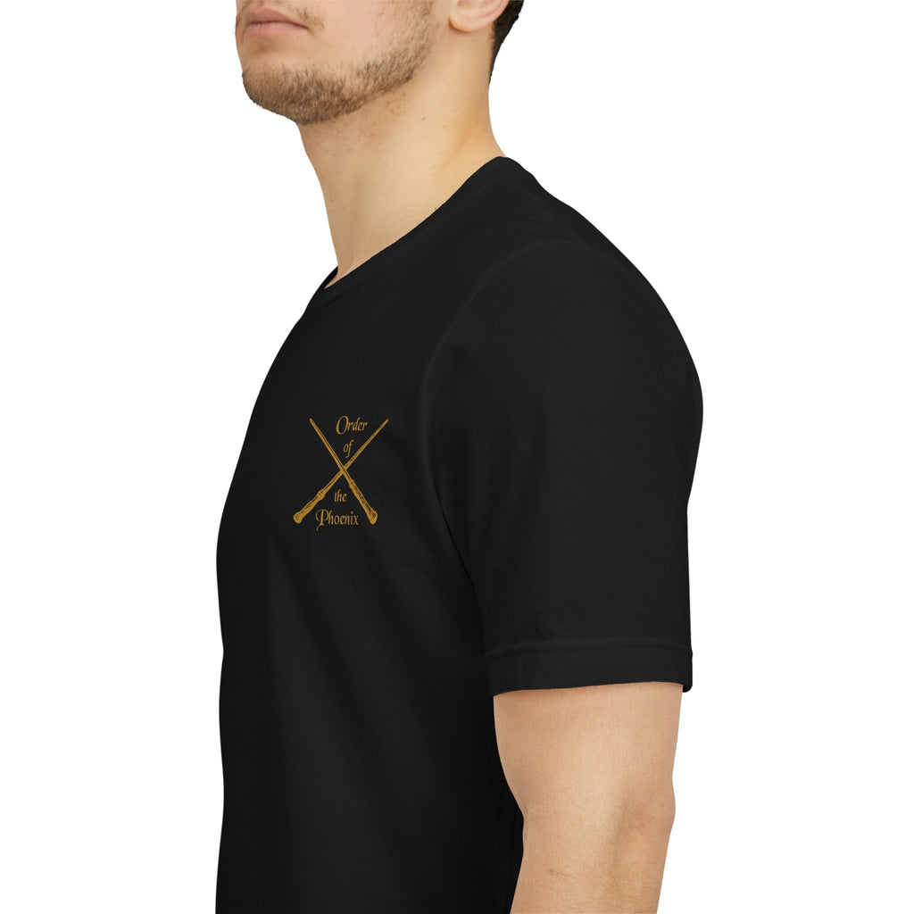 Phoenix Wizard Shirt- Lux Vincit Tenebras Double Sided Tee