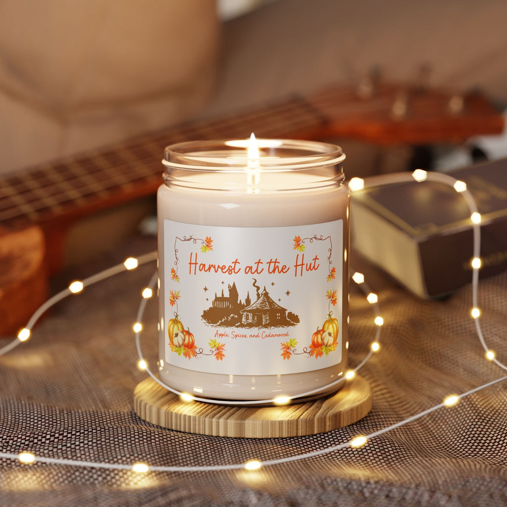 Harvest at the Hut- Apple Spice + Cedarwood Soy Candle