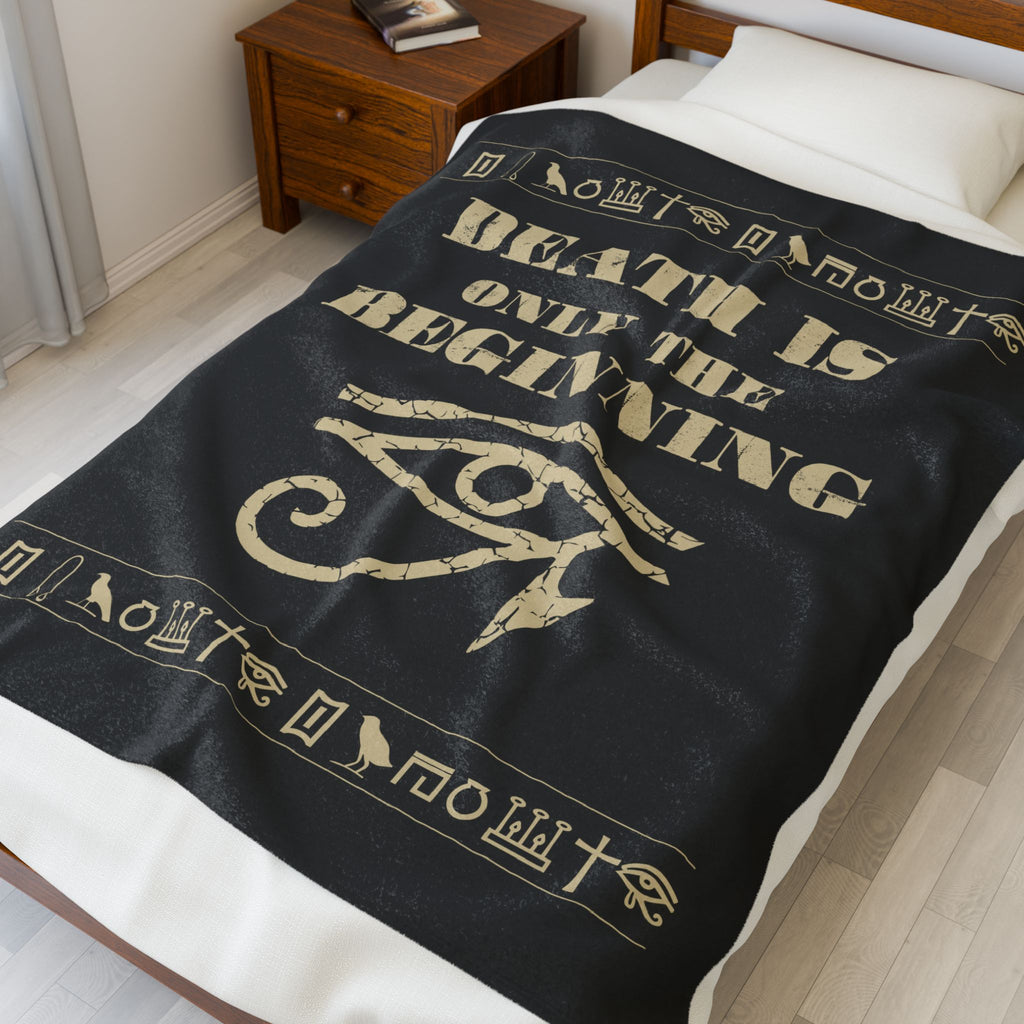 Death Is Only the Beginning Blanket – Ancient Curse Throw