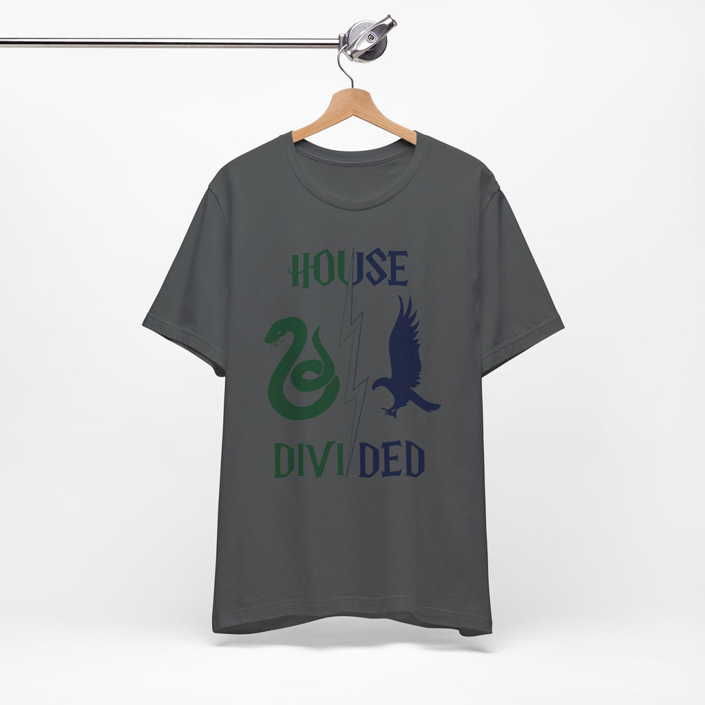 House Divided Rivalry Shirt- Serpent + Raven Wizardcore Couple Tee