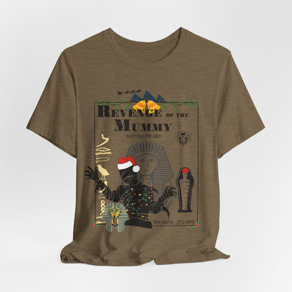 Revenge of the Mummy Christmas Shirt- Double Sided Universal Ride Holiday Tee