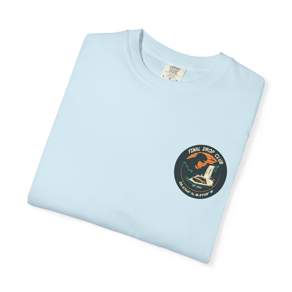 Jurassic River Adventure Shirt- Raptor Containment Zone Survivor Tee