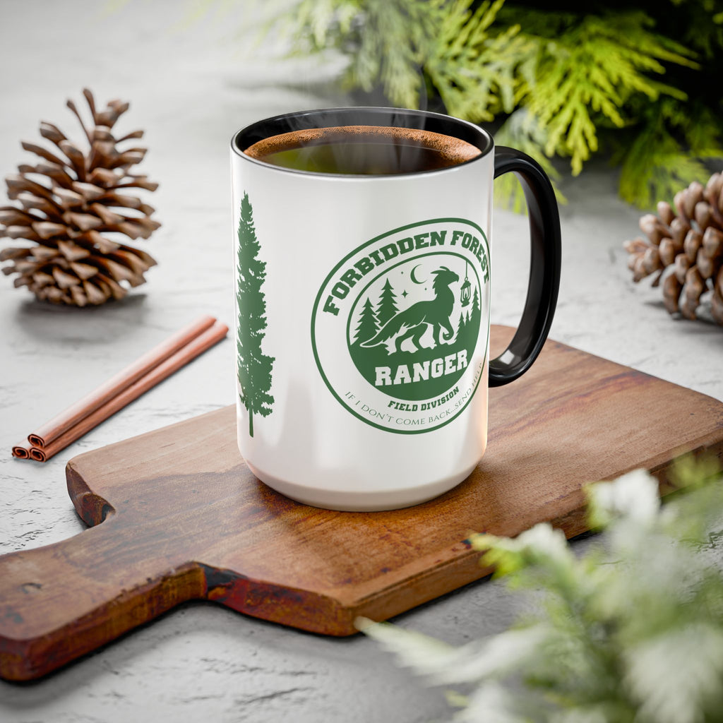Forbidden Forest Ranger 15oz Mug- Magical Creature Field Notes Coffee Mug