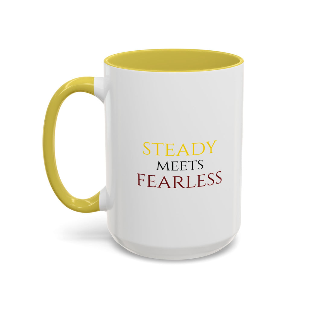 House Divided Rivalry Mug- Lion + Badger Wizardcore Couple Mug (15oz)