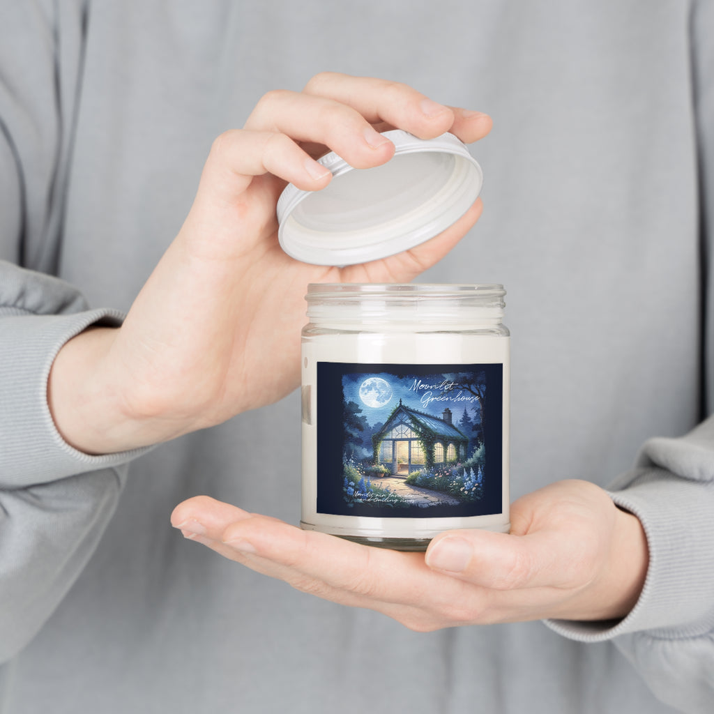 Moonlit Greenhouse Soy Candle- Dreamy Garden Night Scent