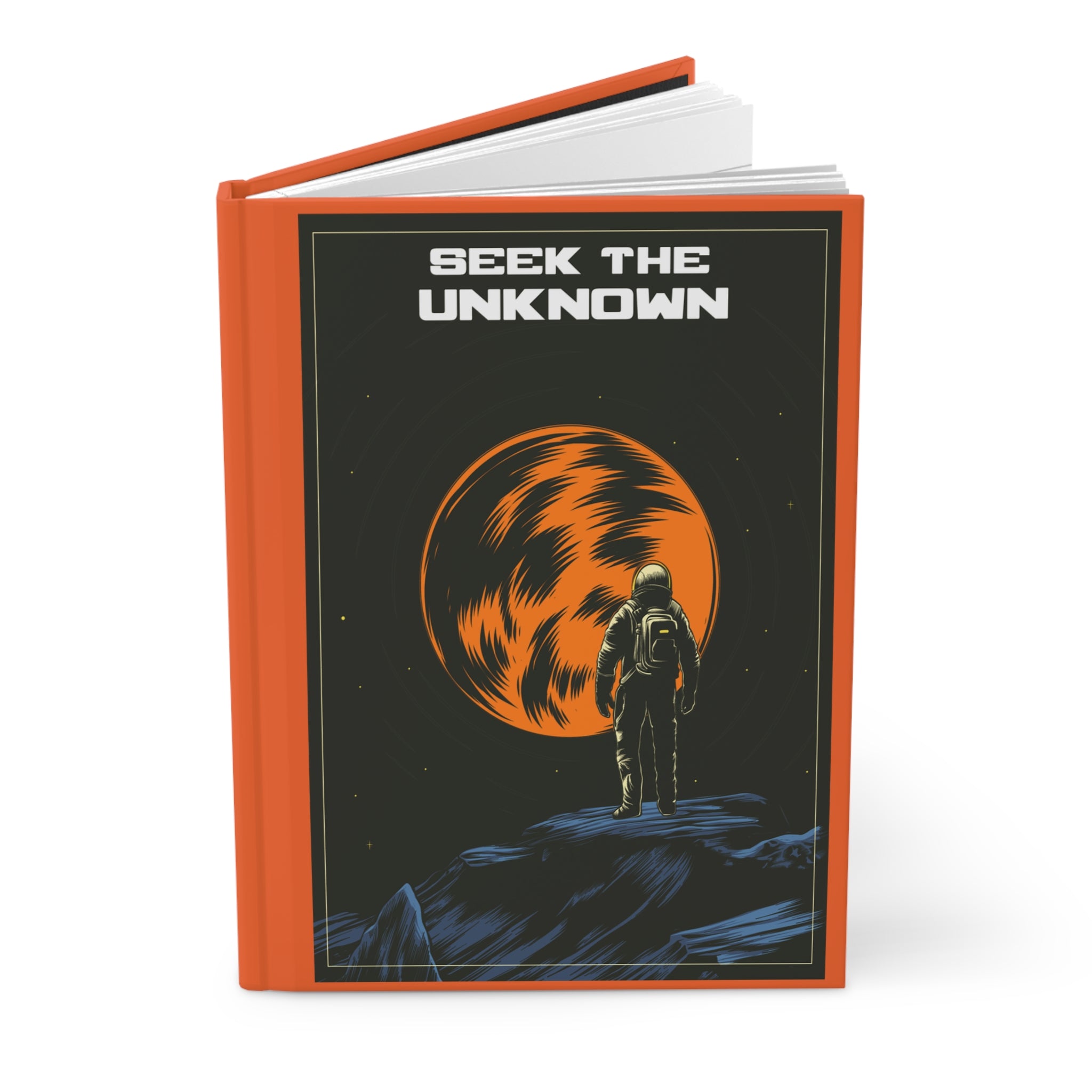 Seek the Unknown- Stay Curious Space Journal