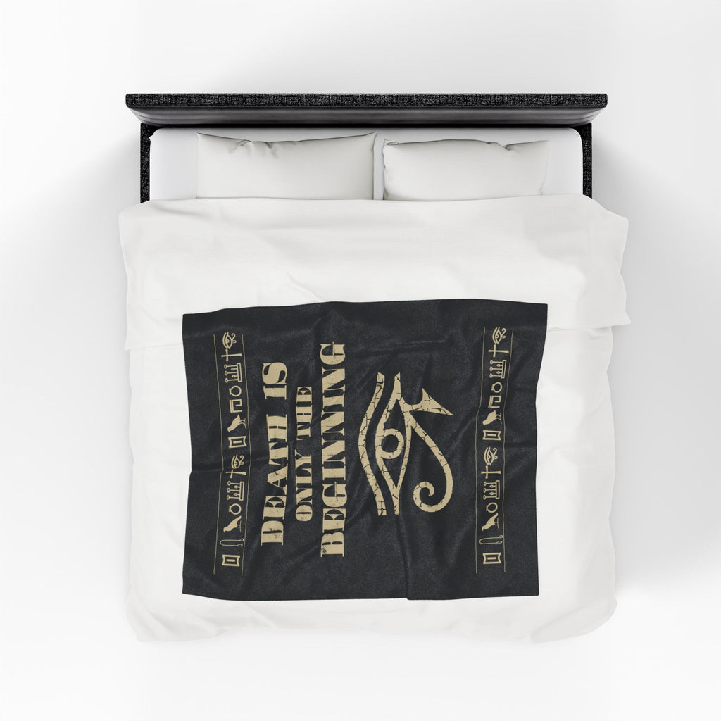 Death Is Only the Beginning Blanket – Ancient Curse Throw
