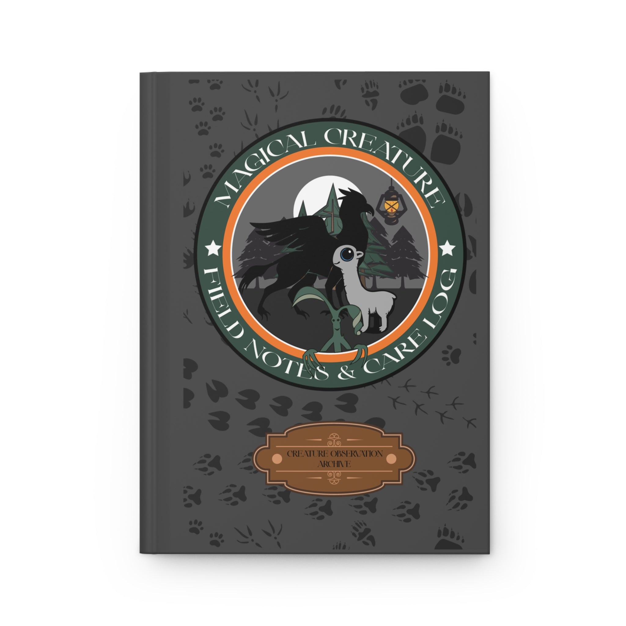 Magical Creature Field Notes Journal- Wizarding World Inspired Notebook- Fantasy Creature Observation Archive