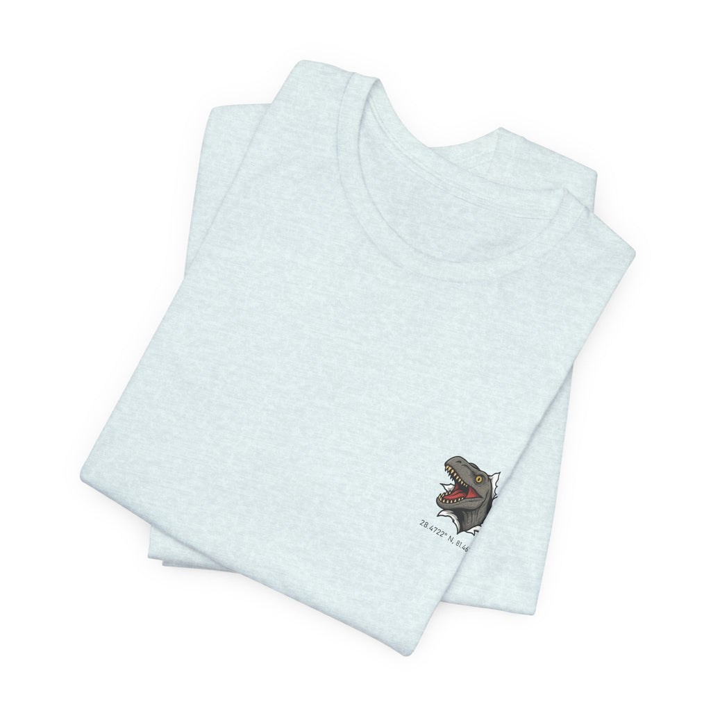 Jurassic Park Raptor Shirt | Double-Sided Theme Park Tee | Universal Orlando Inspired