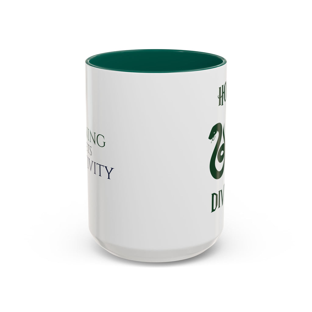 House Divided Rivalry Mug- Serpent + Raven Wizardcore Couple Mug (15oz)