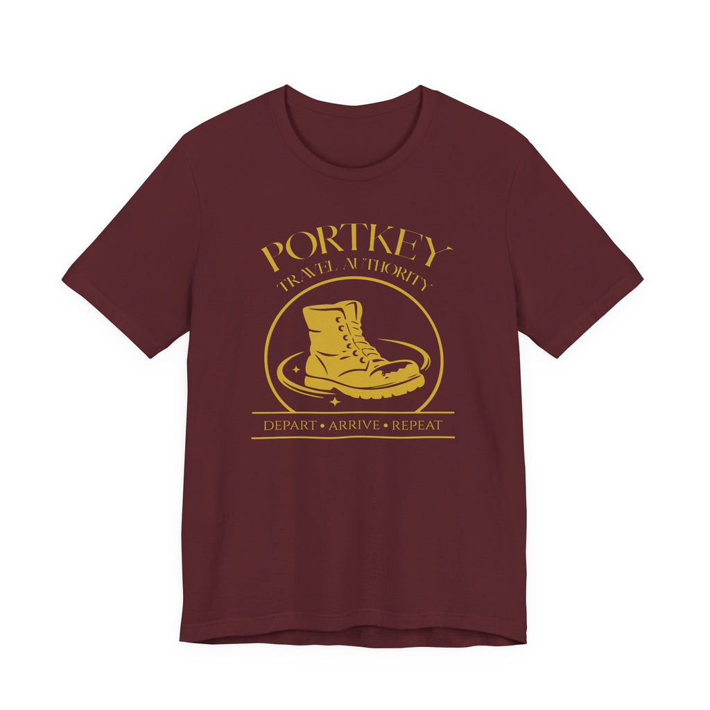 Portkey Travel Authority Shirt- Magical Transit Tee for Wizard Fans