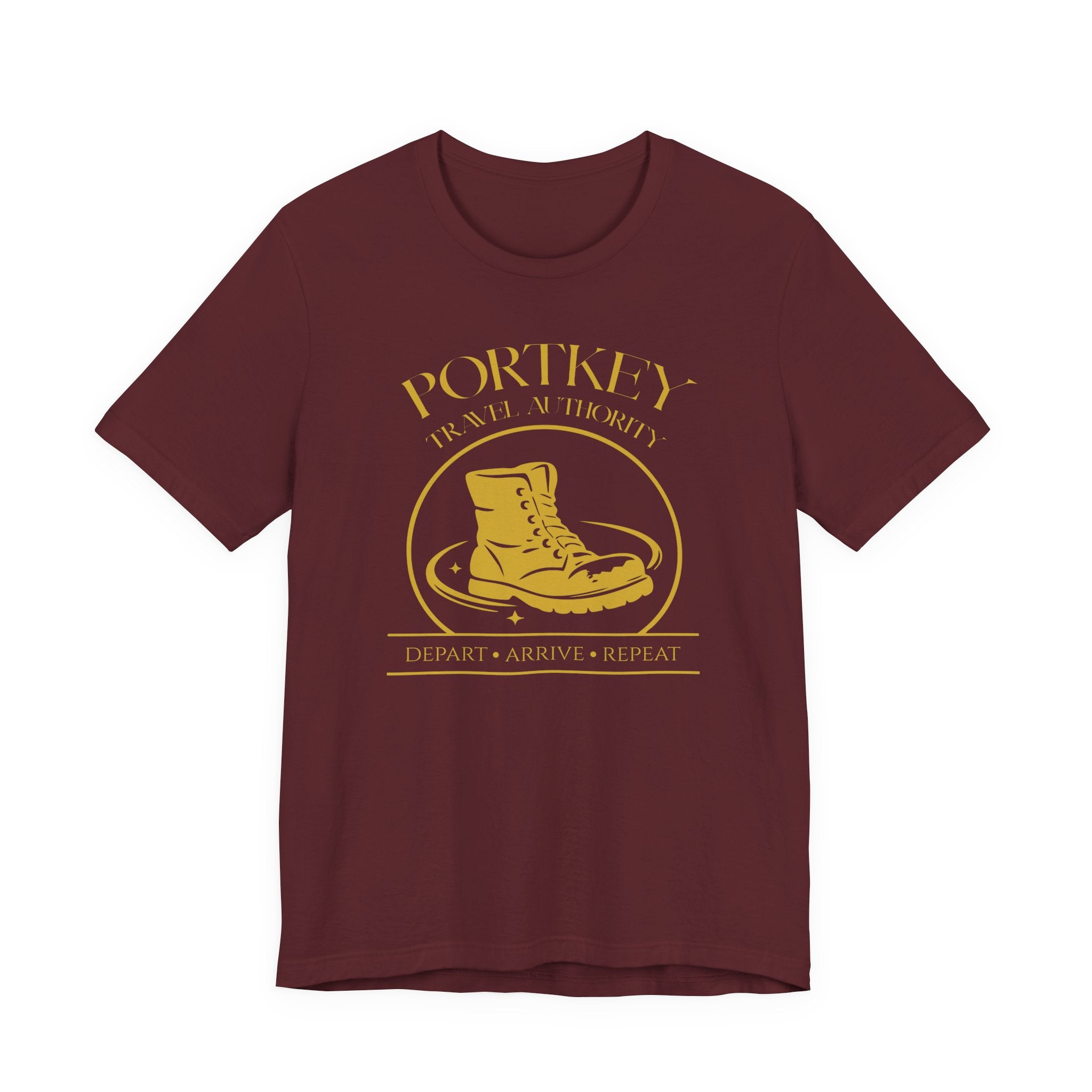Portkey Travel Authority Shirt- Magical Transit Tee for Wizard Fans