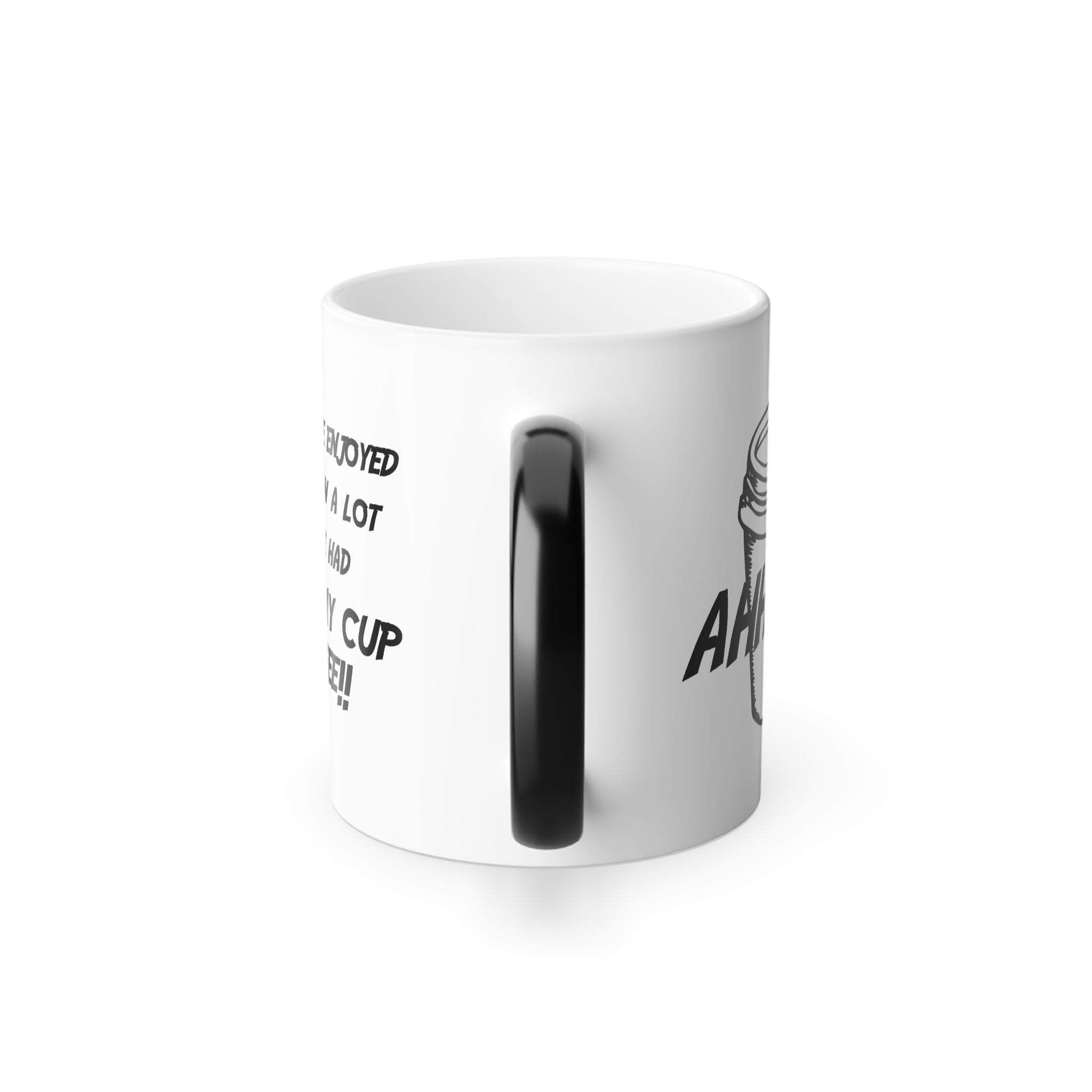 Revenge of the Mummy Mug – Brendan Fraser Coffee Quote Color-Changing Cup