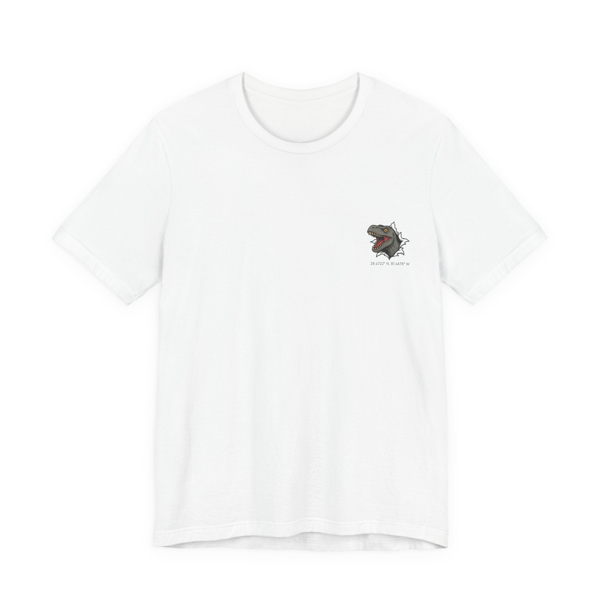 Jurassic Park Raptor Shirt | Double-Sided Theme Park Tee | Universal Orlando Inspired