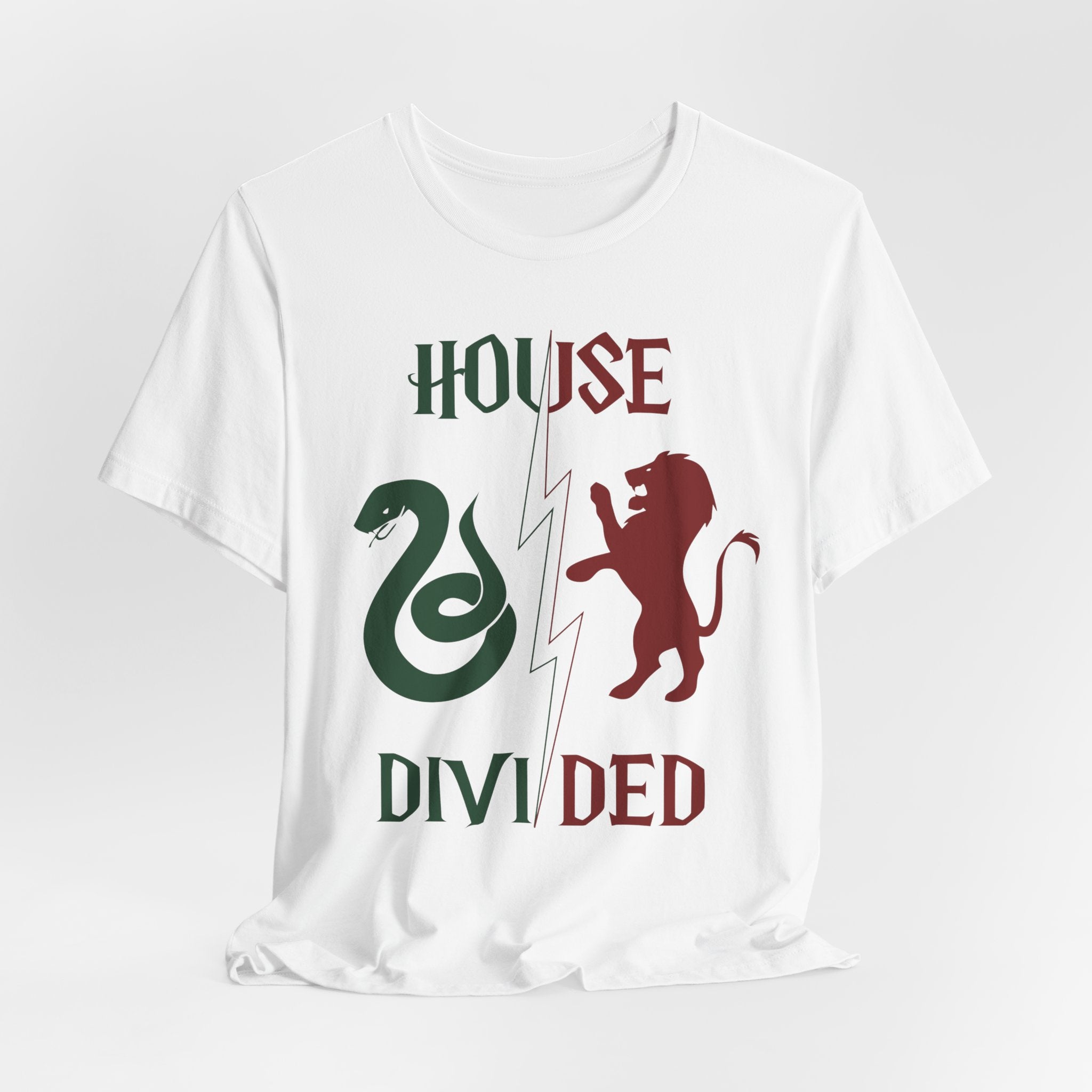 House Divided Rivalry Shirt- Serpent + Lion Wizardcore Couple Tee