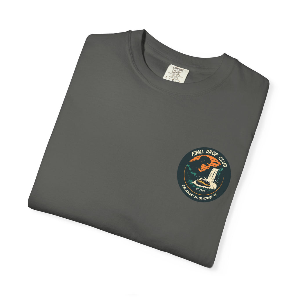 Jurassic River Adventure Shirt- Raptor Containment Zone Survivor Tee