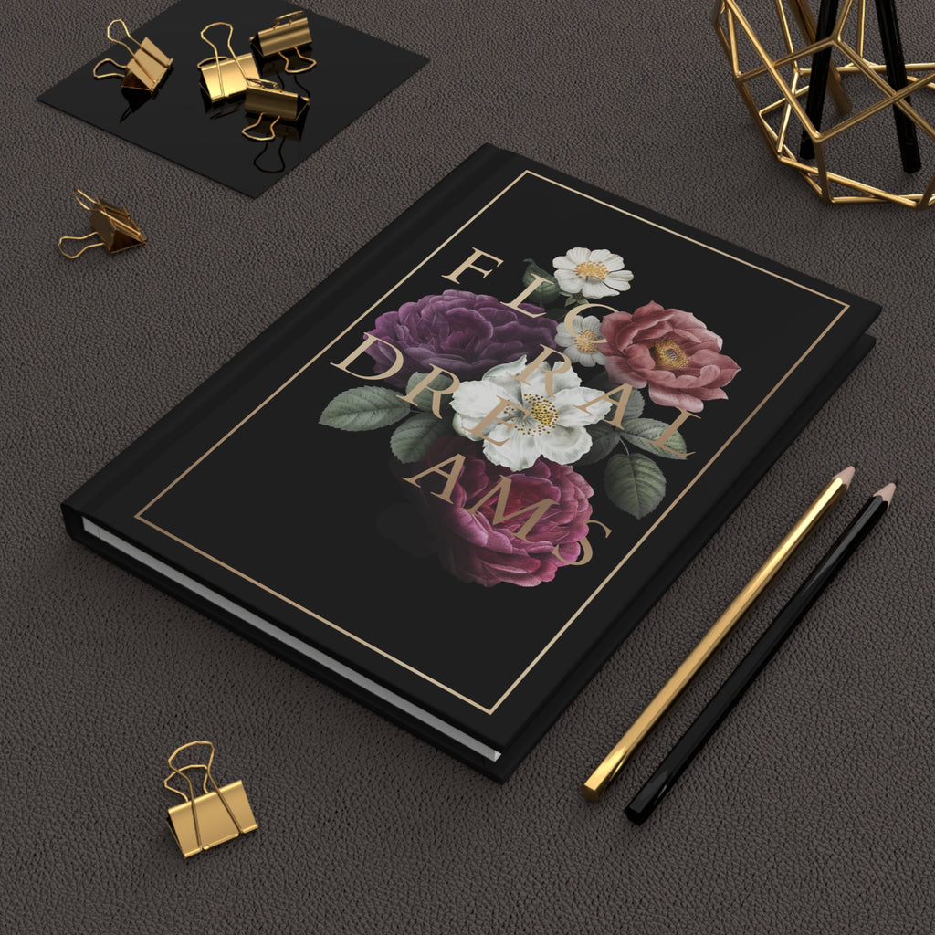 Floral Dreams Journal- Moody Peony Notebook