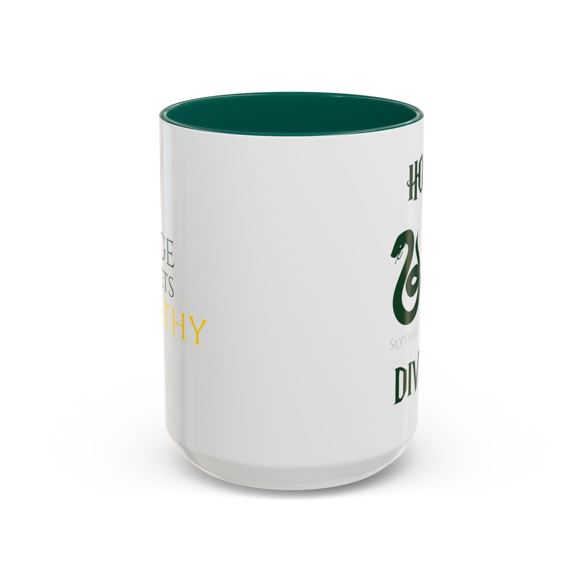 Slytherin Hufflepuff Mug | House Divided Cup | Wizarding Couple Gift