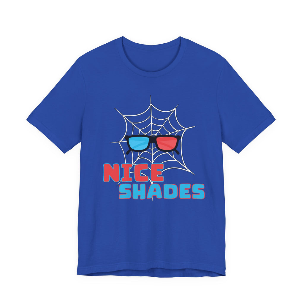 Nice Shades 3D Glasses Shirt- Theme Park Ride Inspired- Comic Web Tee