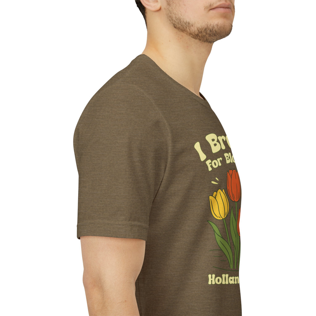 I Brake for Blooms Shirt | Holland Michigan Tulip Festival Tee
