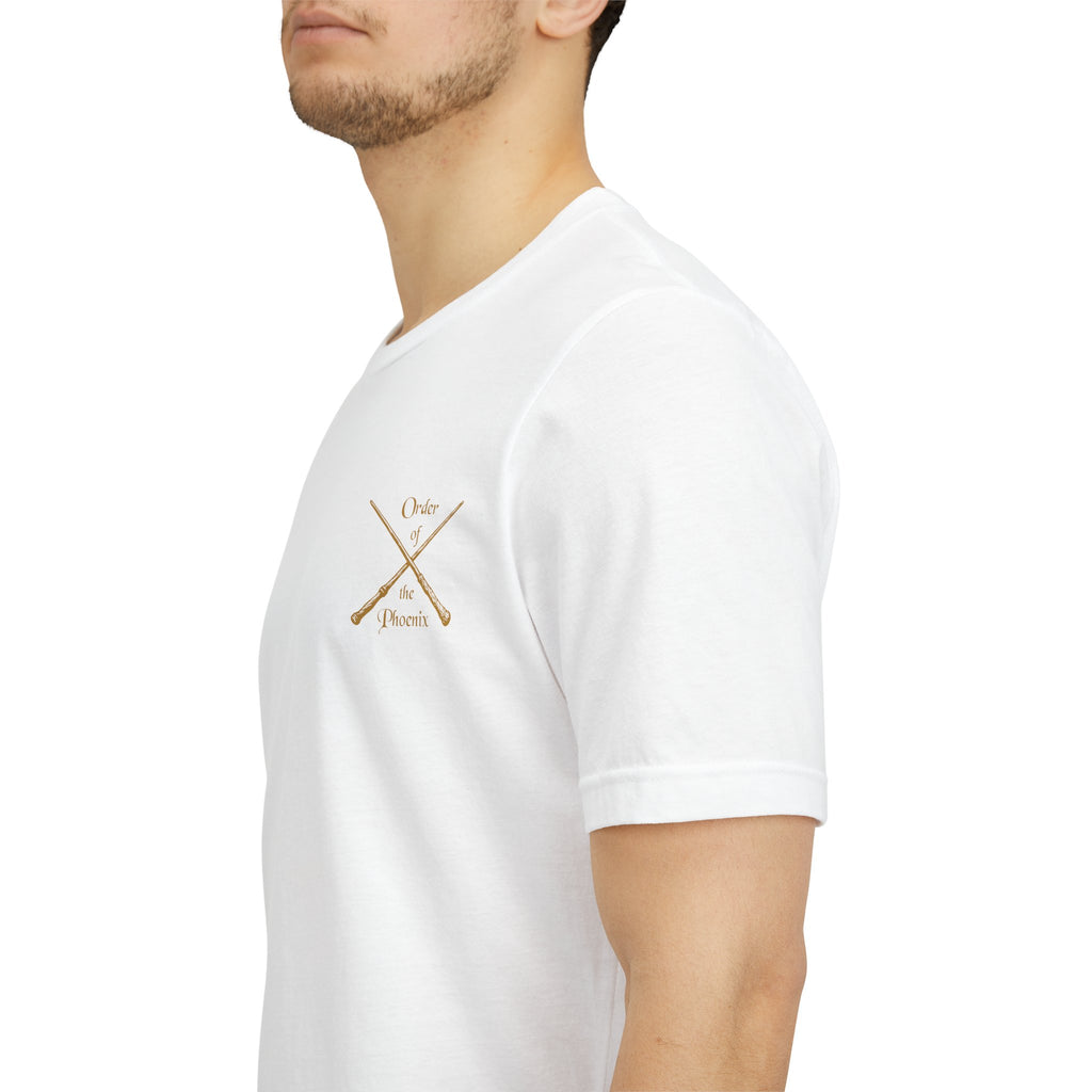 Phoenix Wizard Shirt- Lux Vincit Tenebras Double Sided Tee