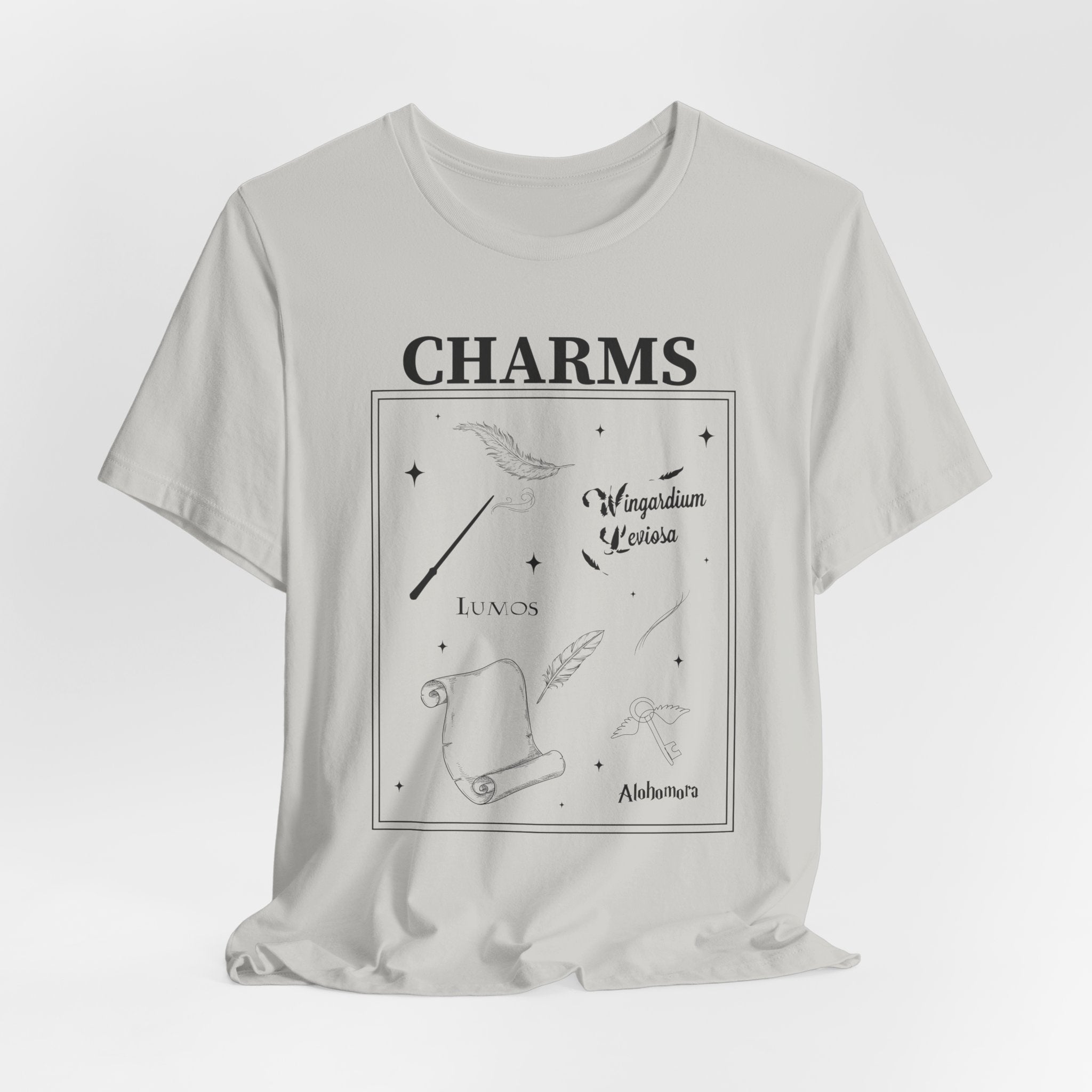 Charms Shirt- Wizard School Spell Tee