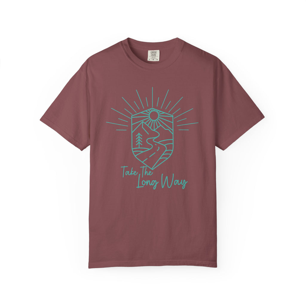Take The Long Way Shirt- Scenic Route Road Trip Tee