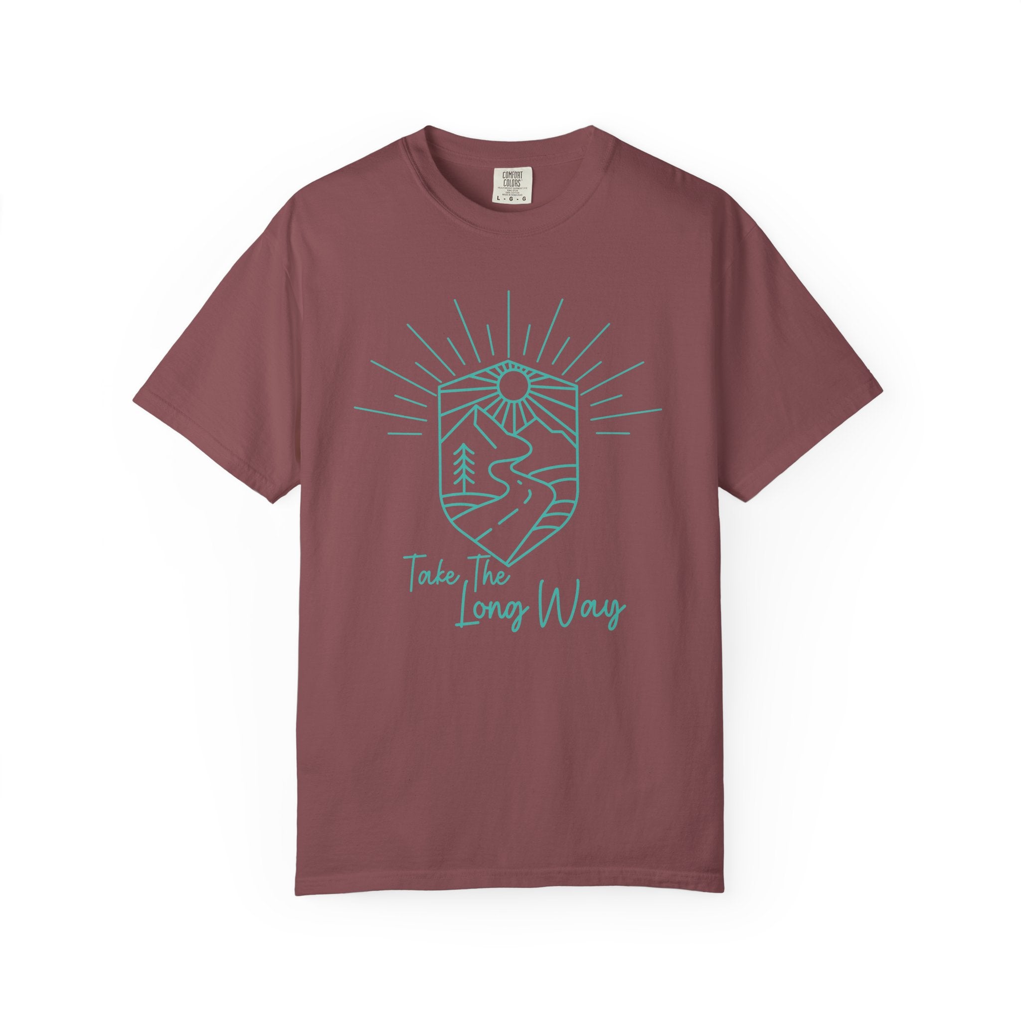Take The Long Way Shirt- Scenic Route Road Trip Tee