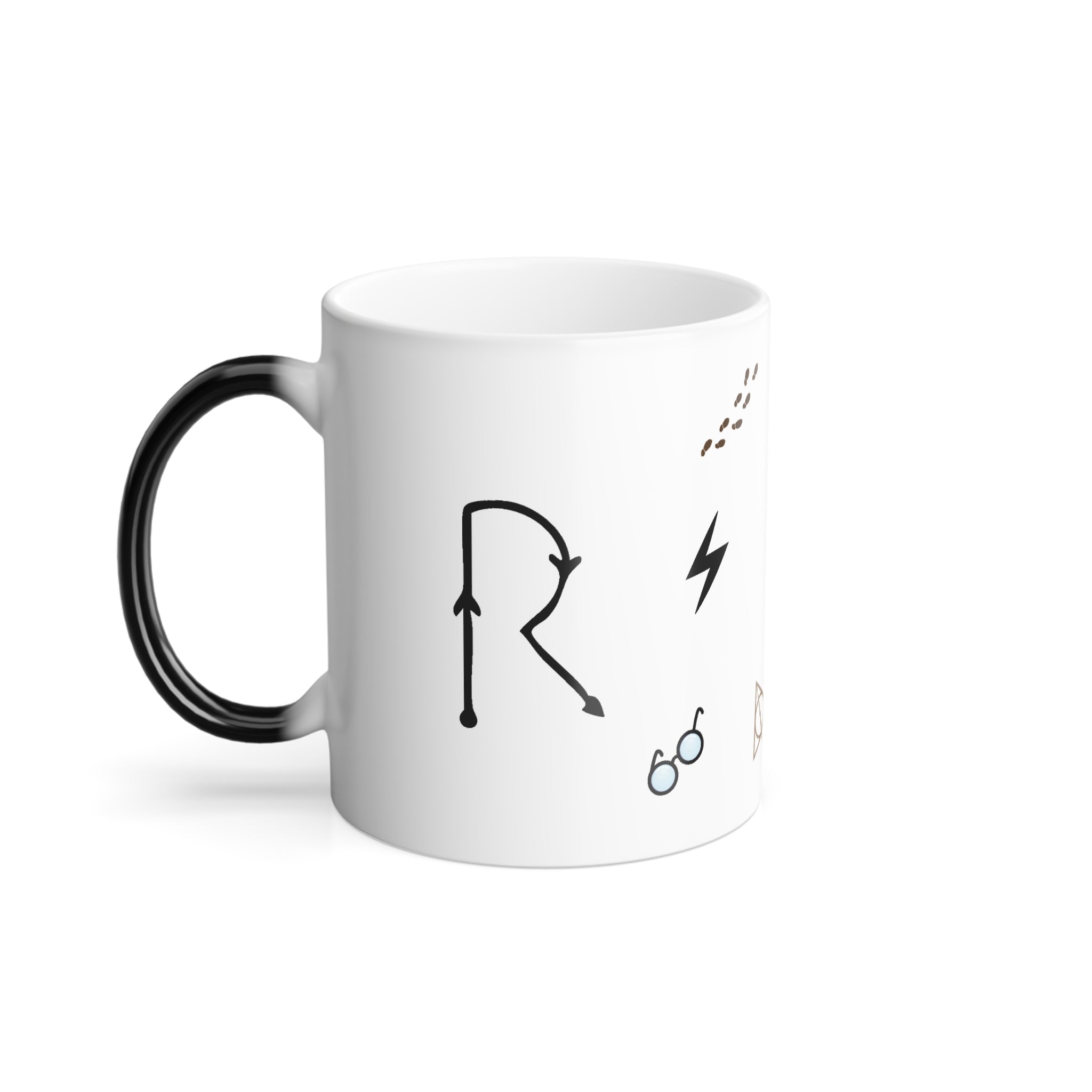 Revelio Spell Reveal Color Changing Mug- Magic Heat Reactive Mug (11oz)