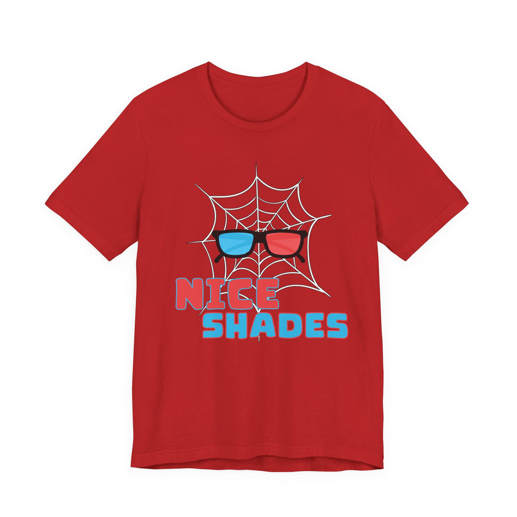 Nice Shades 3D Glasses Shirt- Theme Park Ride Inspired- Comic Web Tee