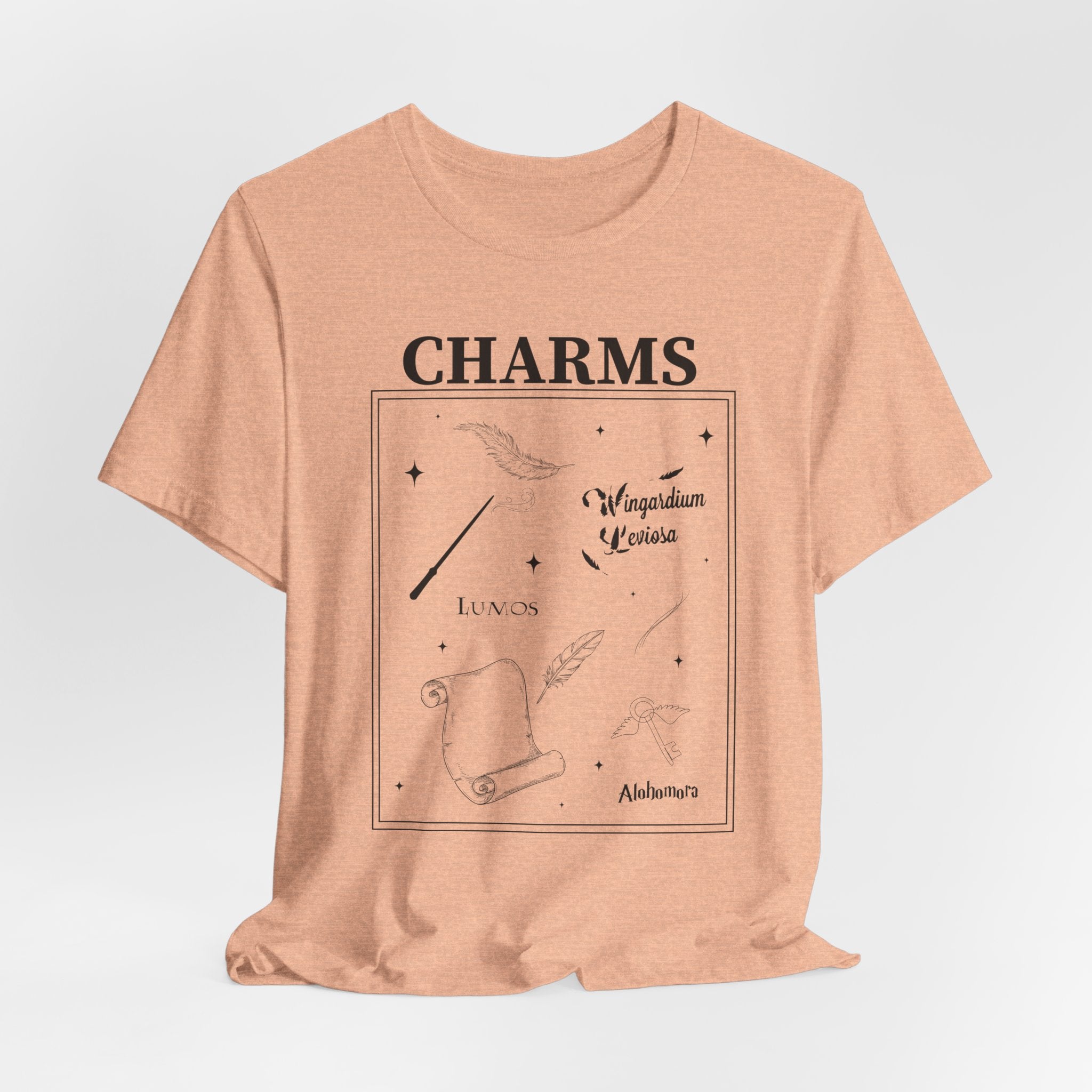 Charms Shirt- Wizard School Spell Tee