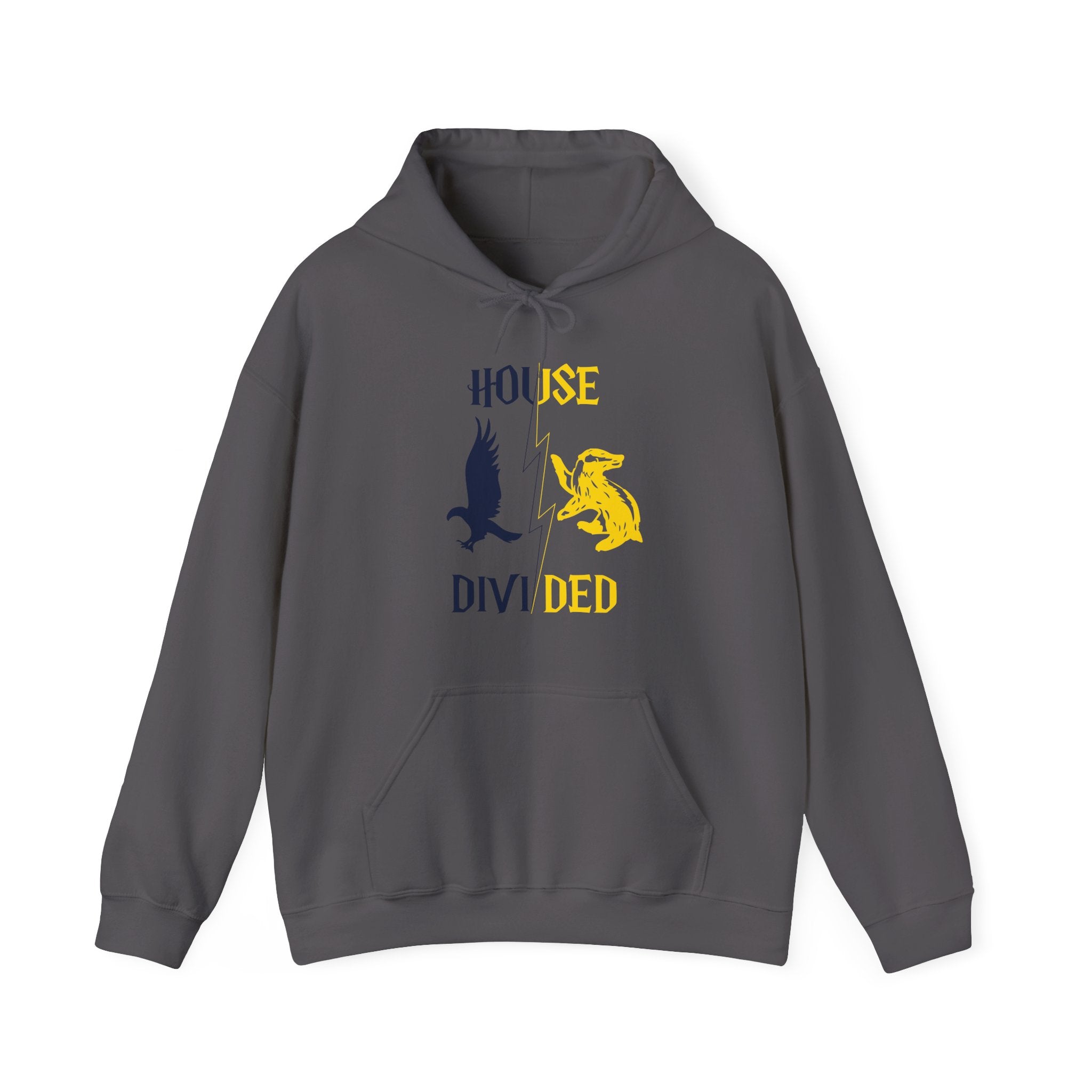 House Divided Rivalry Hoodie- Raven + Badger Wizardcore Couple Hoodie