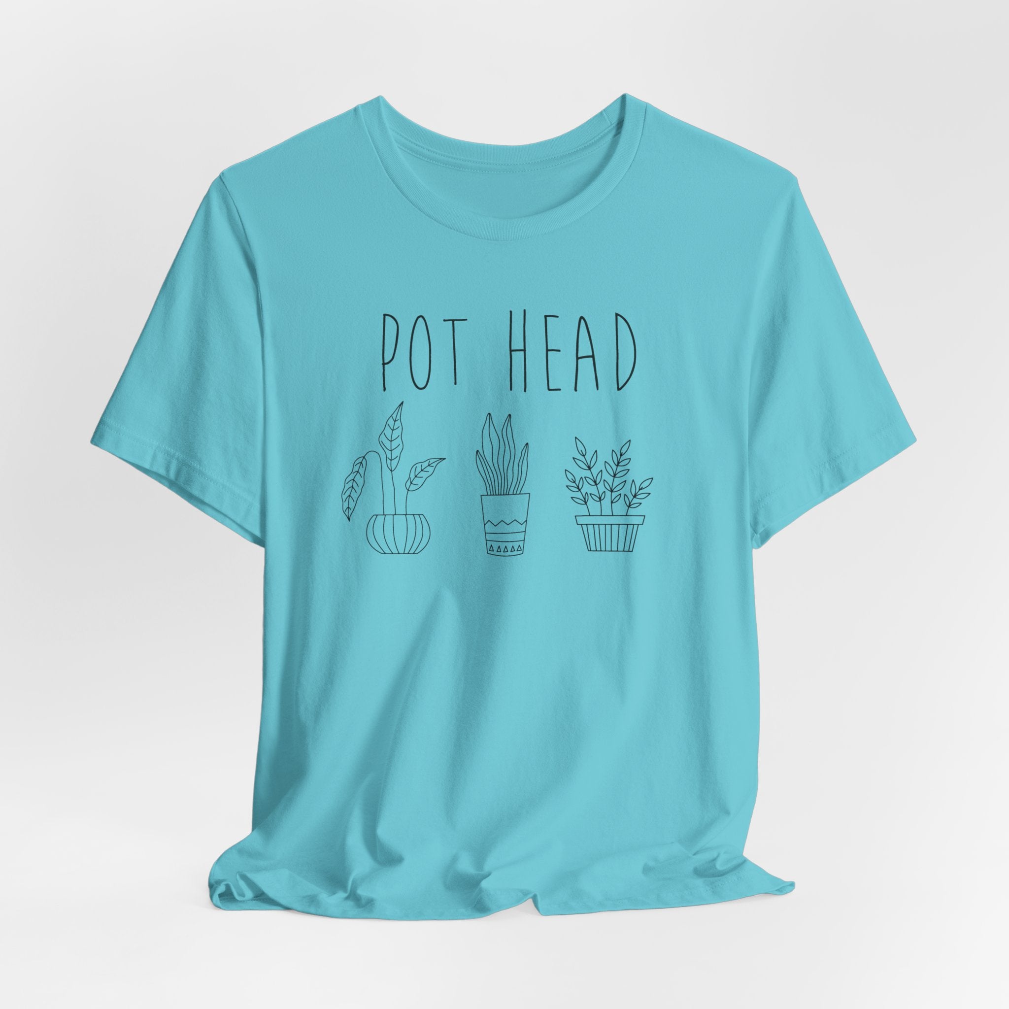 Pot Head Shirt- Funny Plant Lover Tee