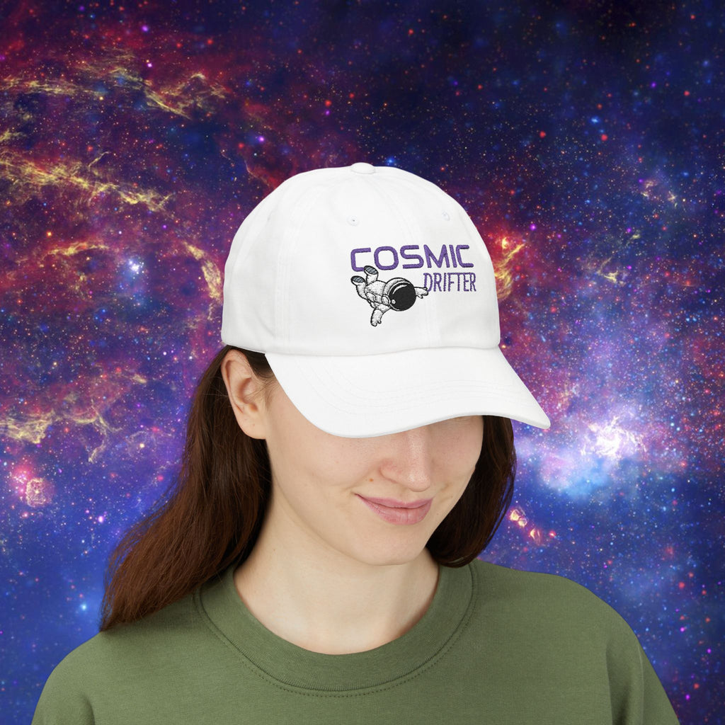 Cosmic Drifter Hat- Embroidered Astronaut Dad Cap
