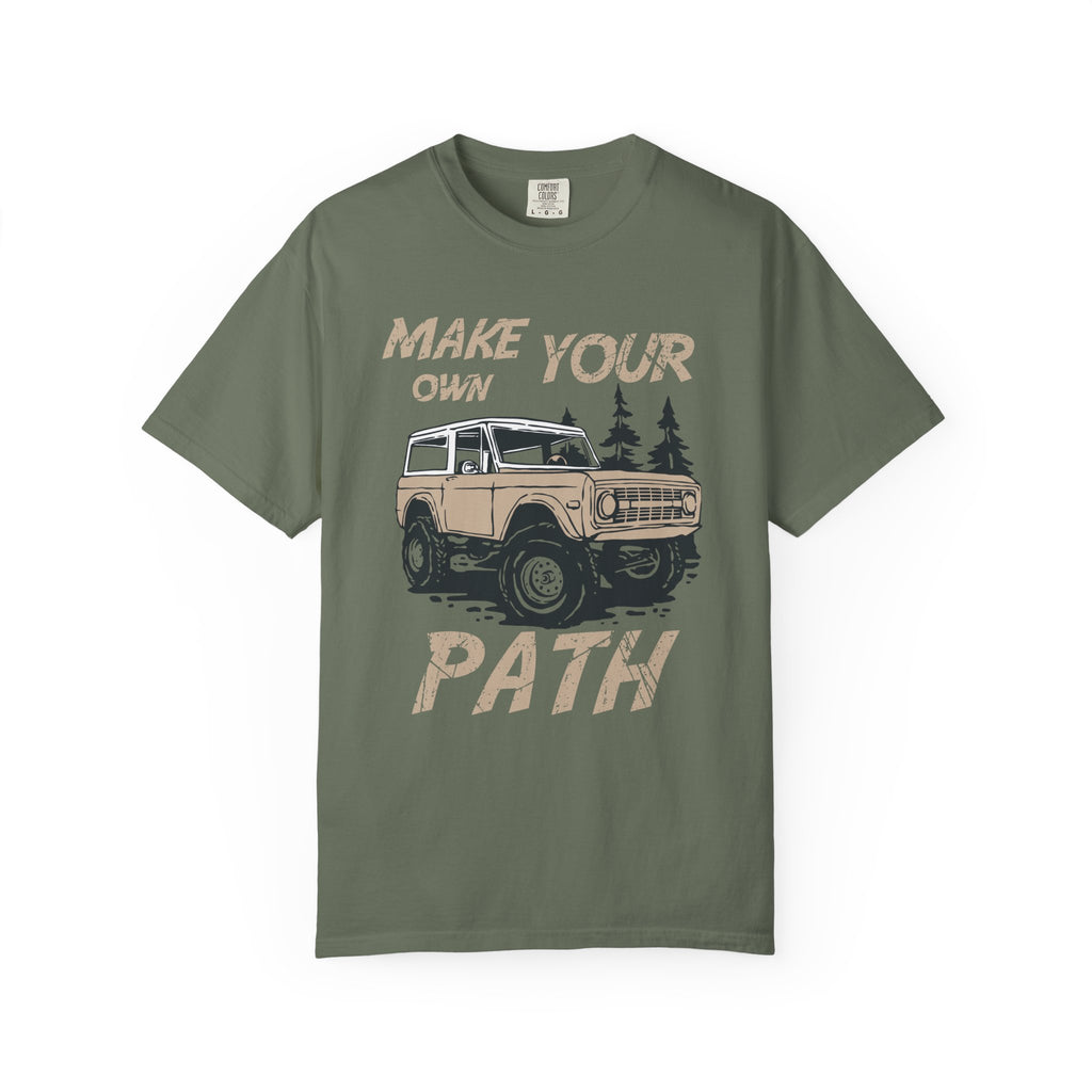 Make Your Own Path Shirt | Vintage Bronco Adventure Tee | Off-Road Explorer Gift