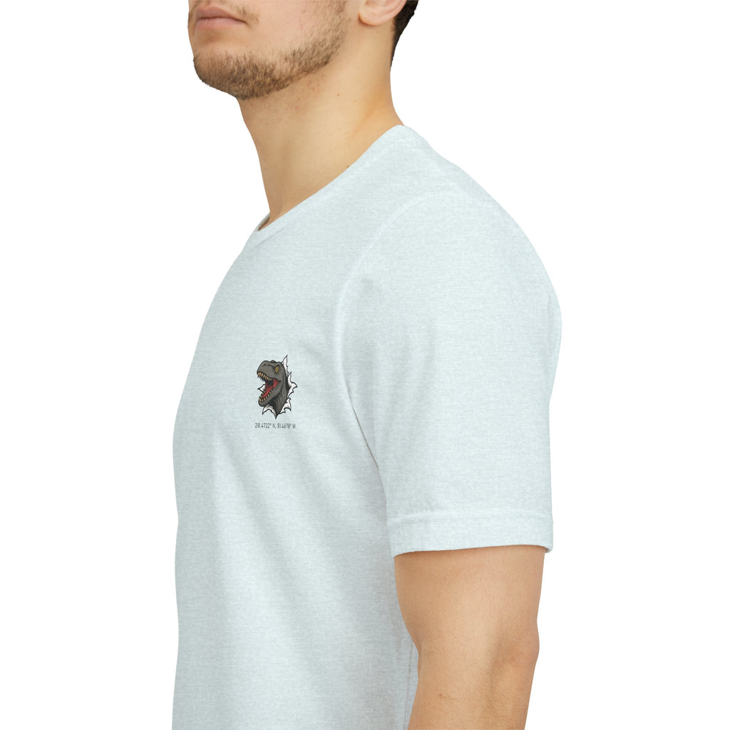 Jurassic Park Raptor Shirt | Double-Sided Theme Park Tee | Universal Orlando Inspired