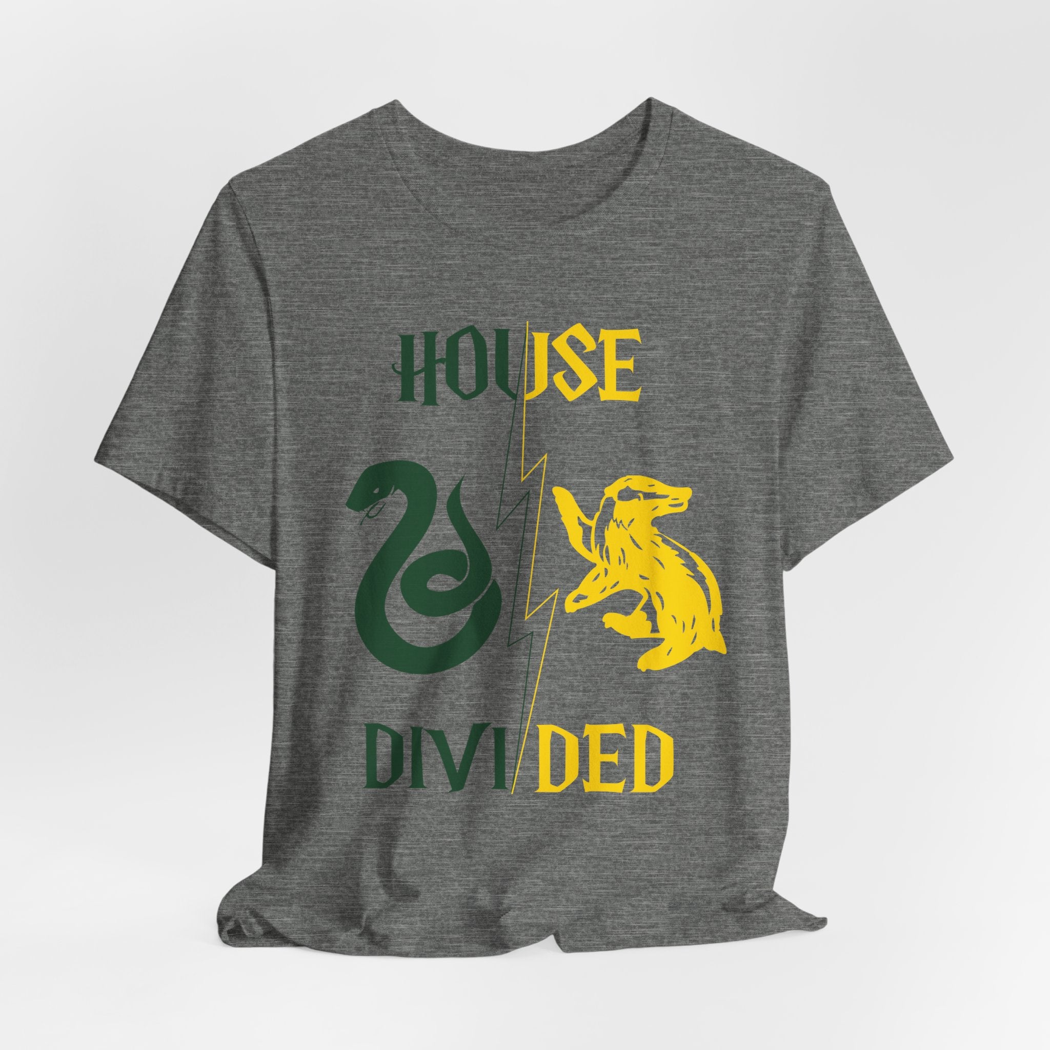 House Divided Rivalry Shirt- Serpent + Badger Wizardcore Couple Tee