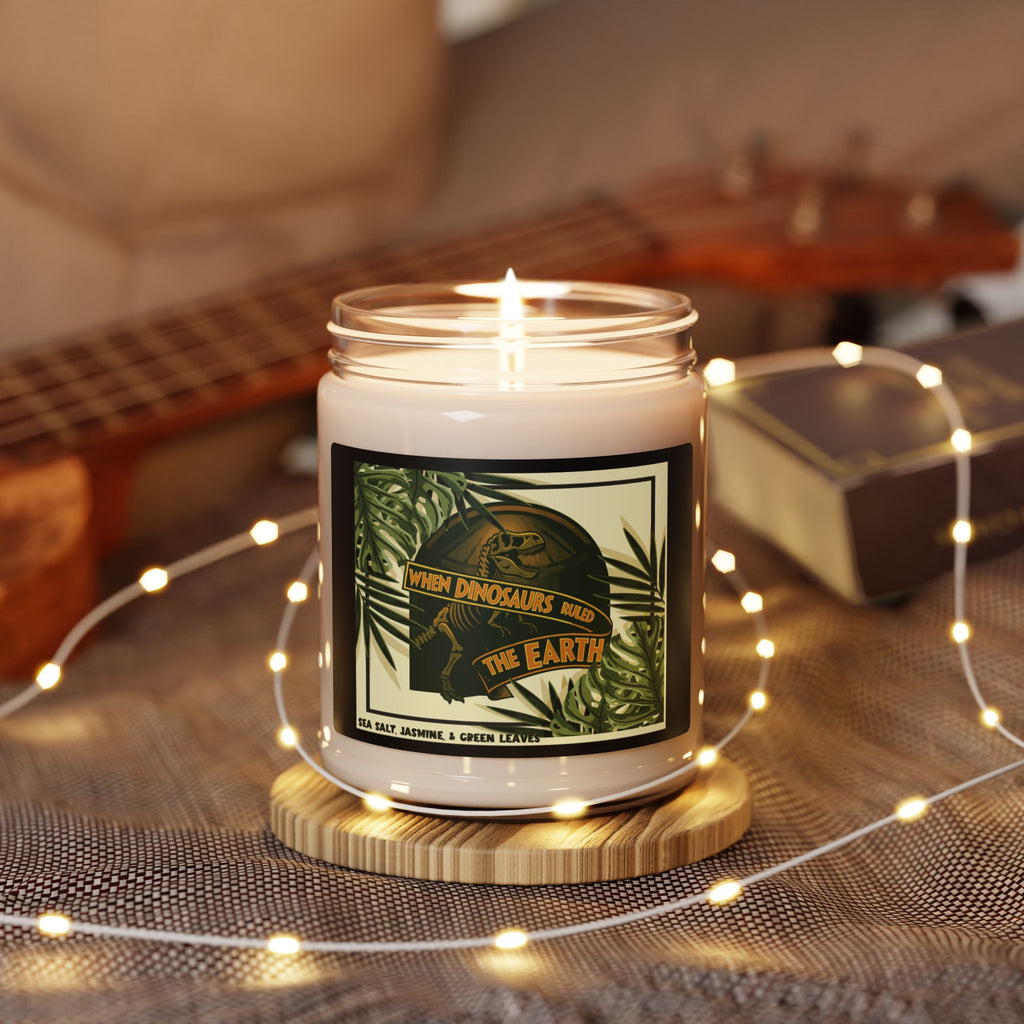 When Dinosaurs Ruled the Earth Candle- Sea Salt + Jasmine Soy Candle