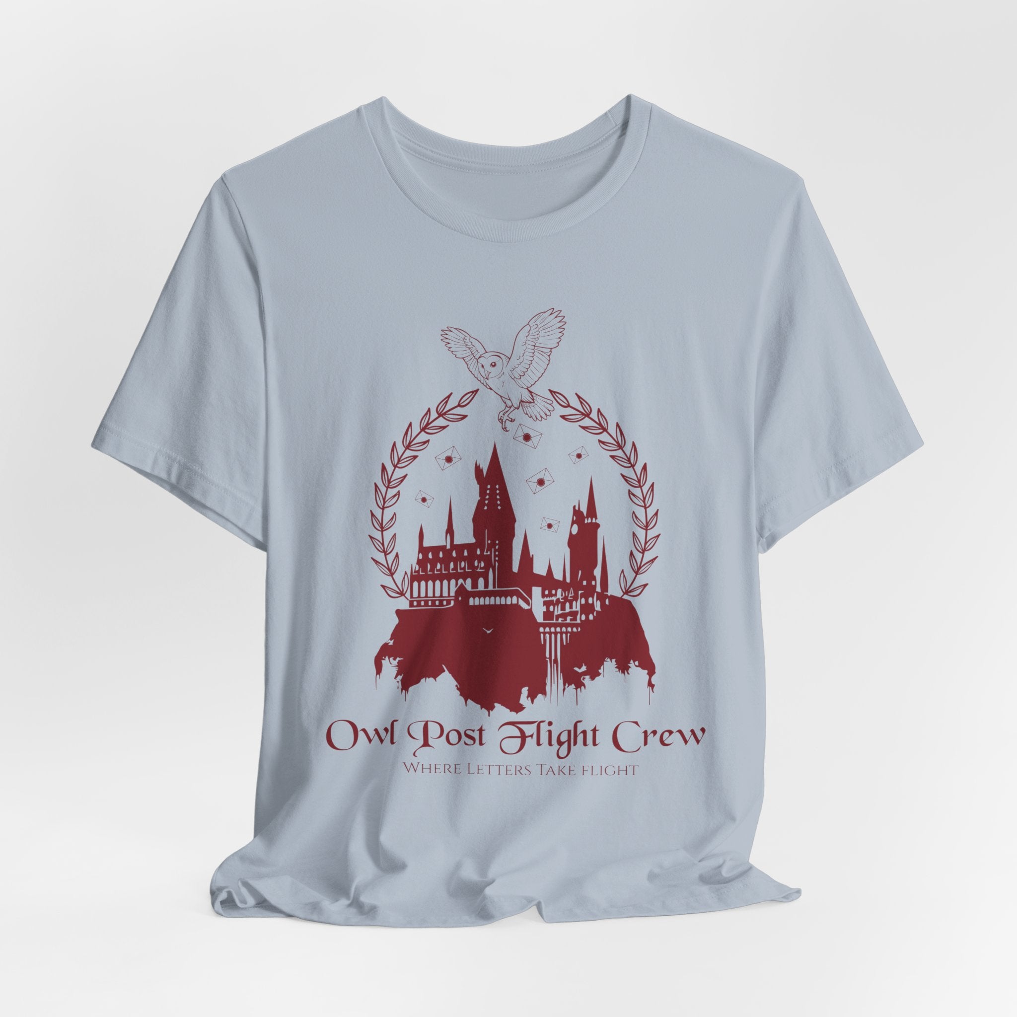 Owl Post Flight Crew Shirt- Wizard Mail Service Tee