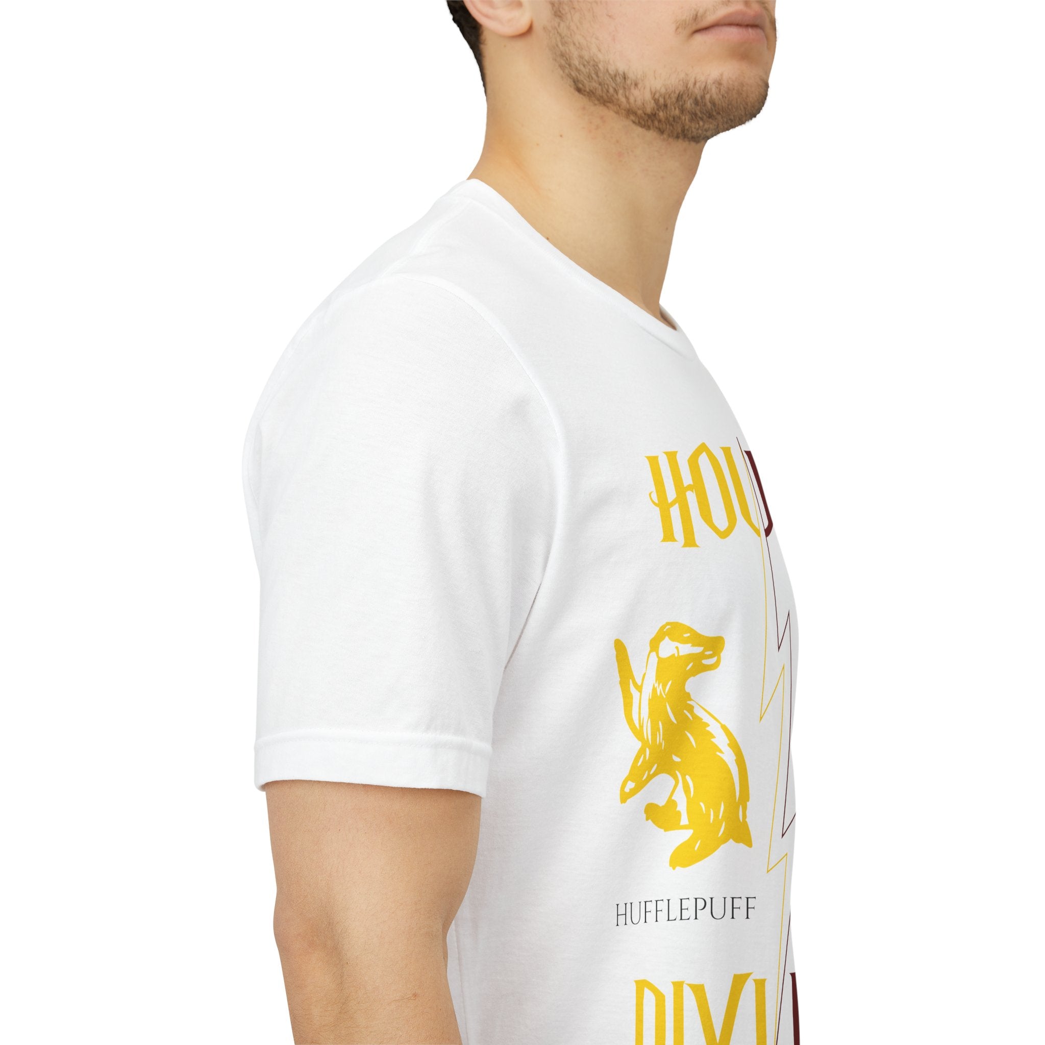 Hufflepuff Gryffindor Shirt | House Divided Tee | Wizarding Couple Gift