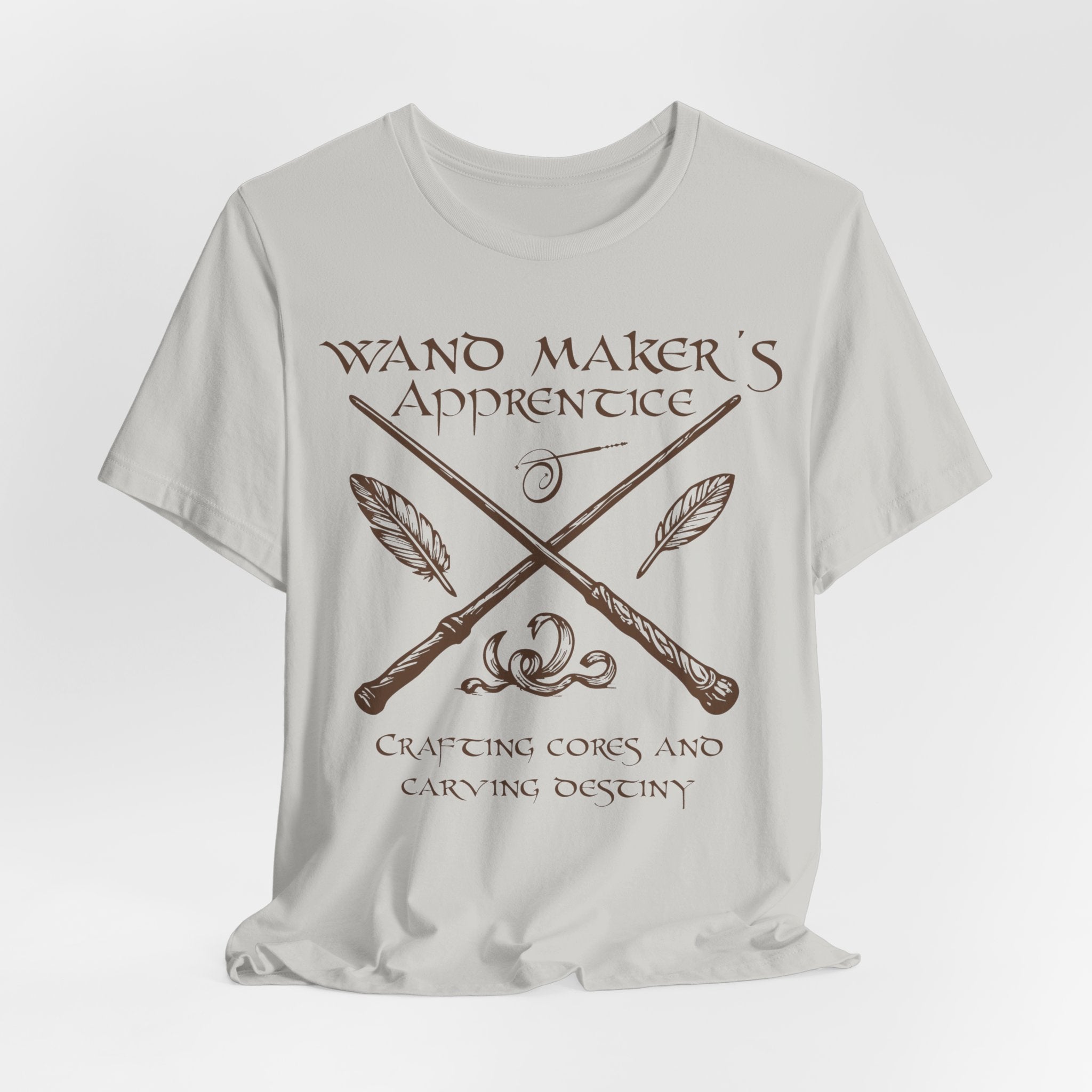Wand Maker Apprentice Tee- Wizard Artisan Shirt, Magical Career Tee
