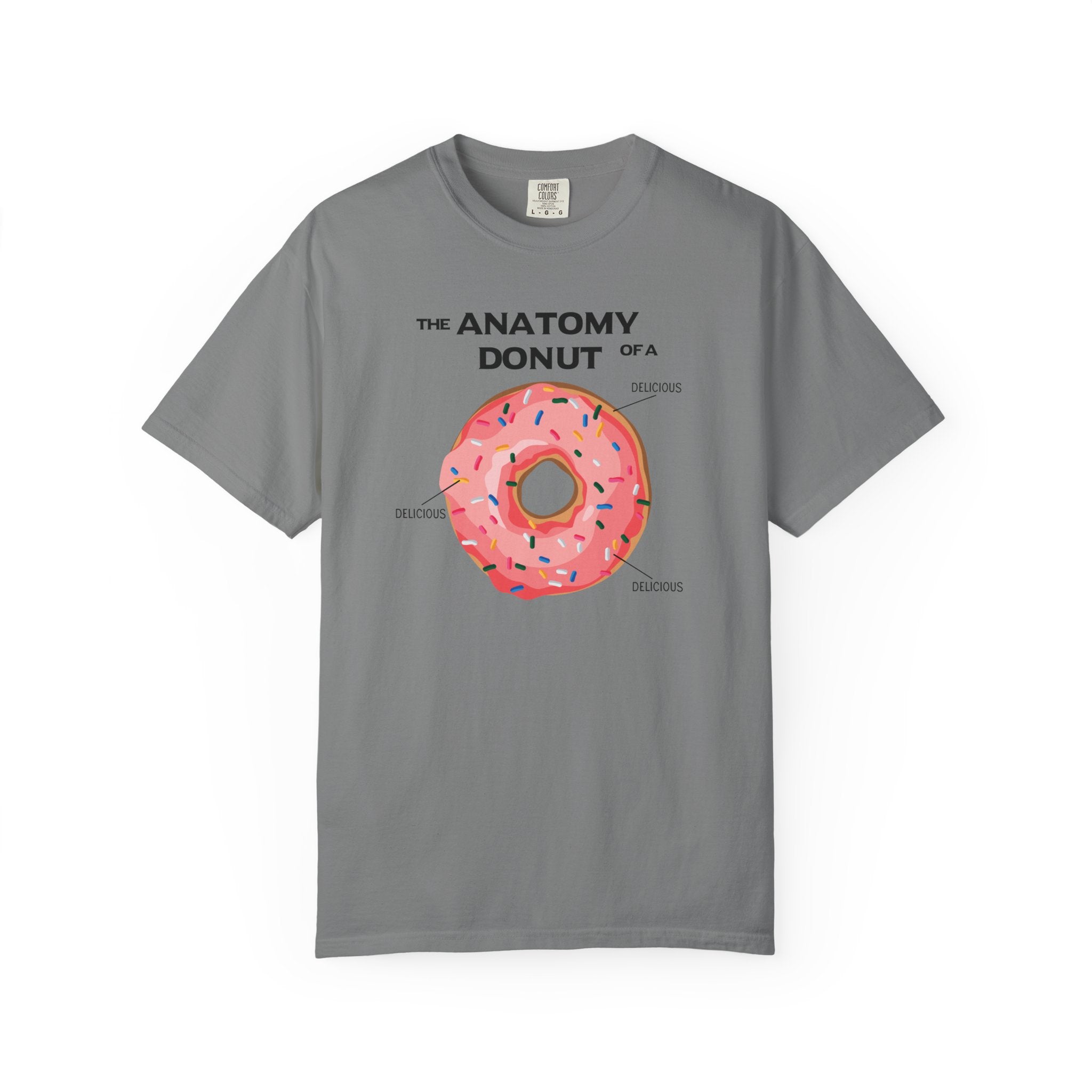 Anatomy of a Donut Tee- Funny Donut Lover Shirt